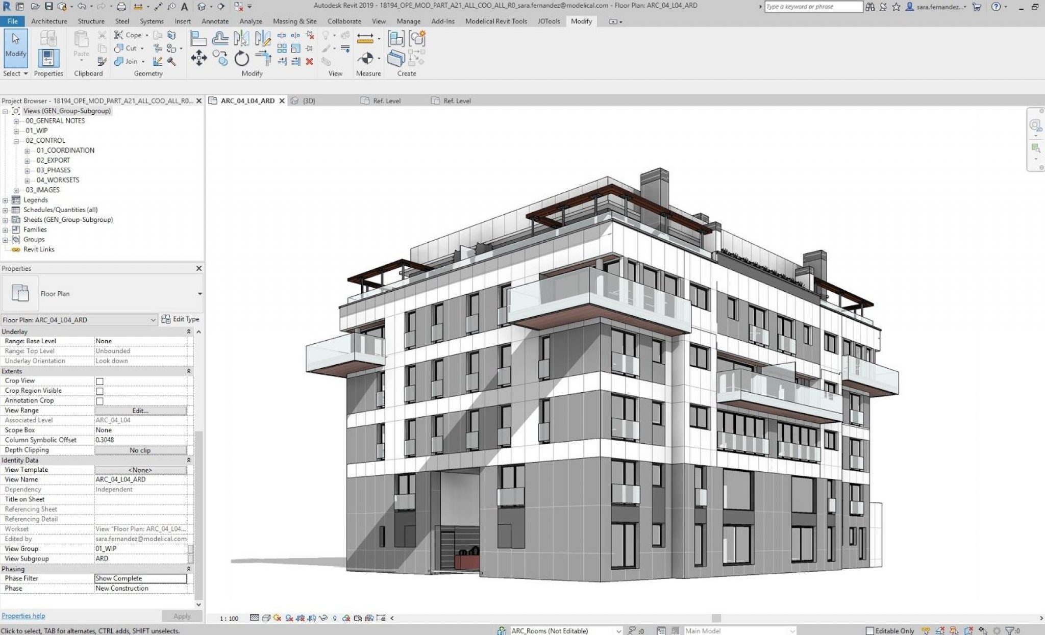 Проекты в revit