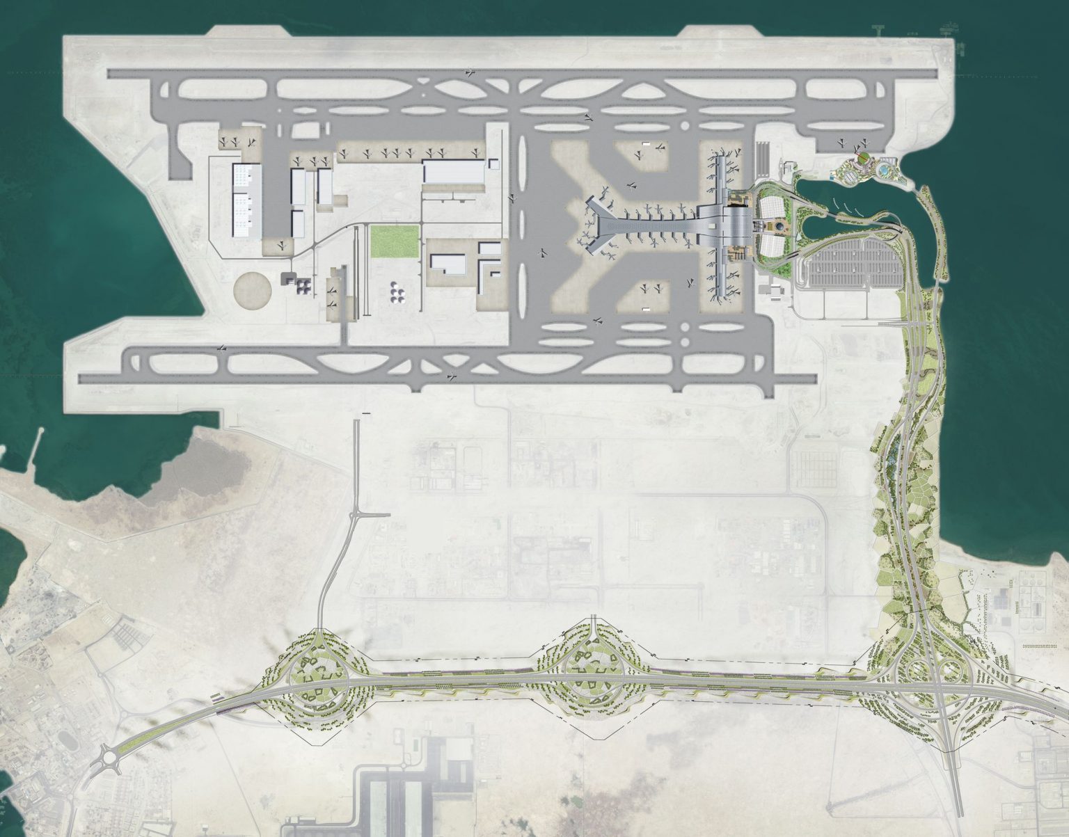 Hamad International Airport Passenger Terminal Complex Hok Arch O