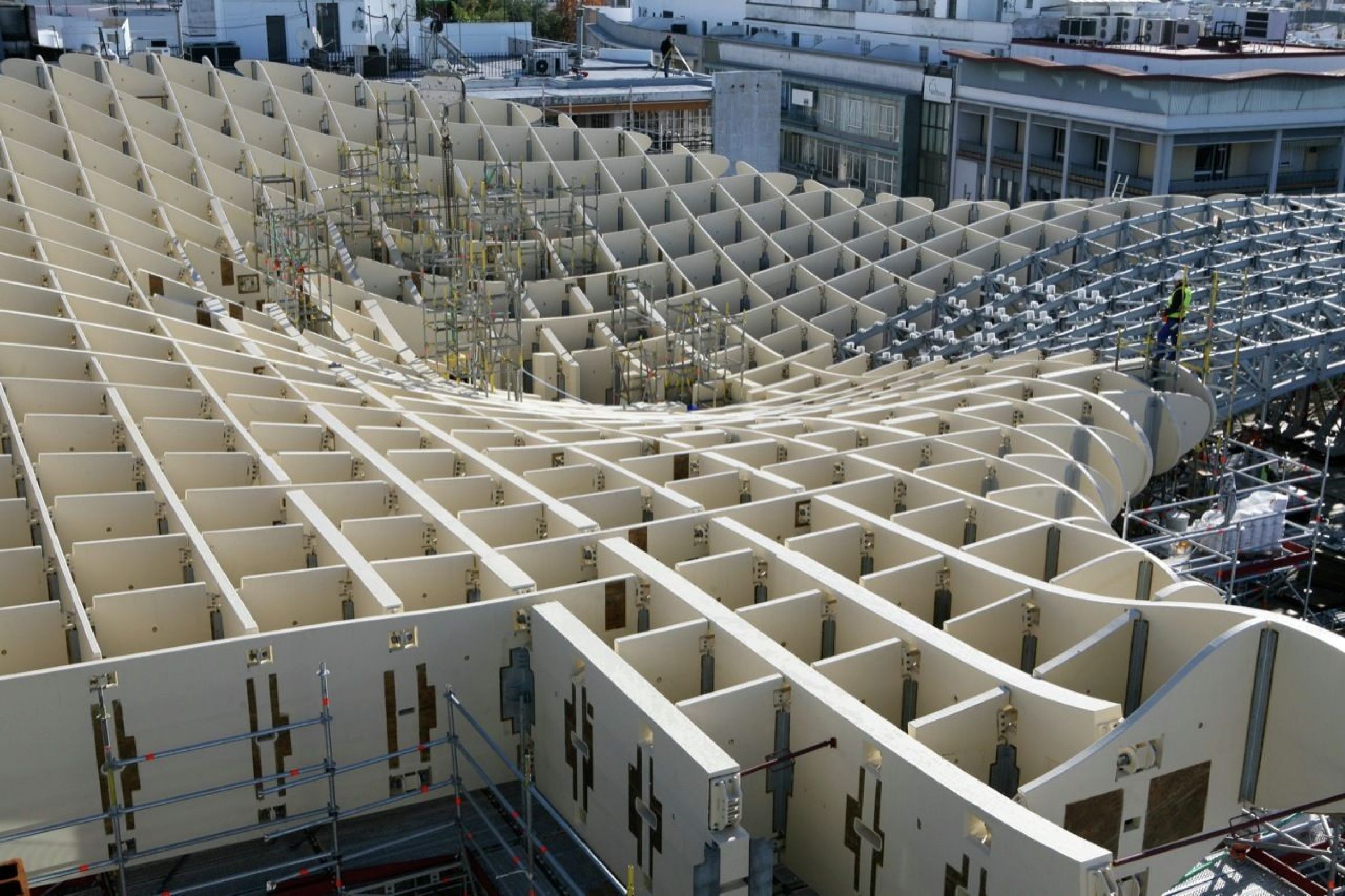 Redevelopment Of The Plaza De La Encarnacion Metropol Parasol J Mayer H Architects Arch2o Com