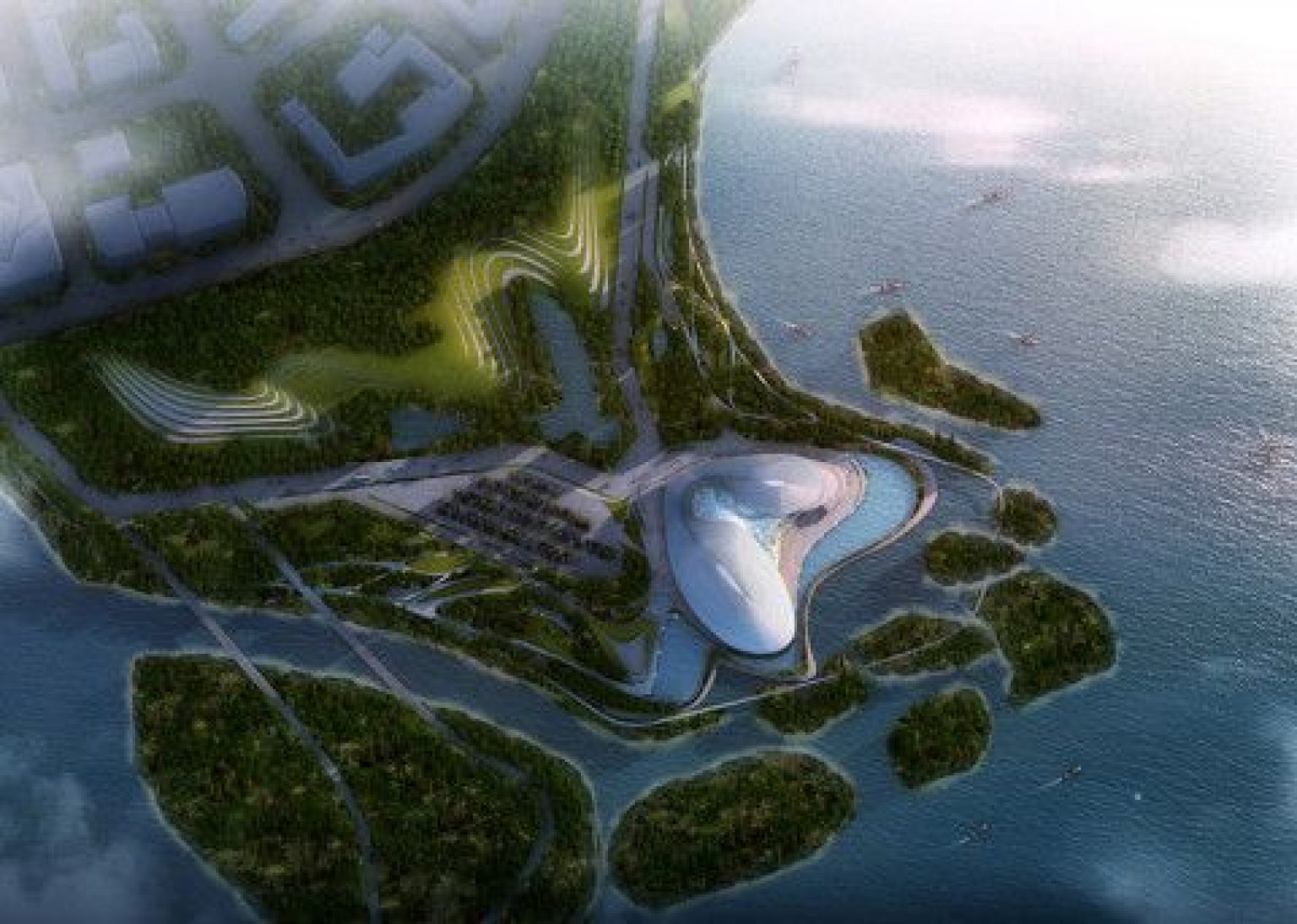 Bengbu Opera House and Music Hall complex | compMatter-TA - Arch2O.com