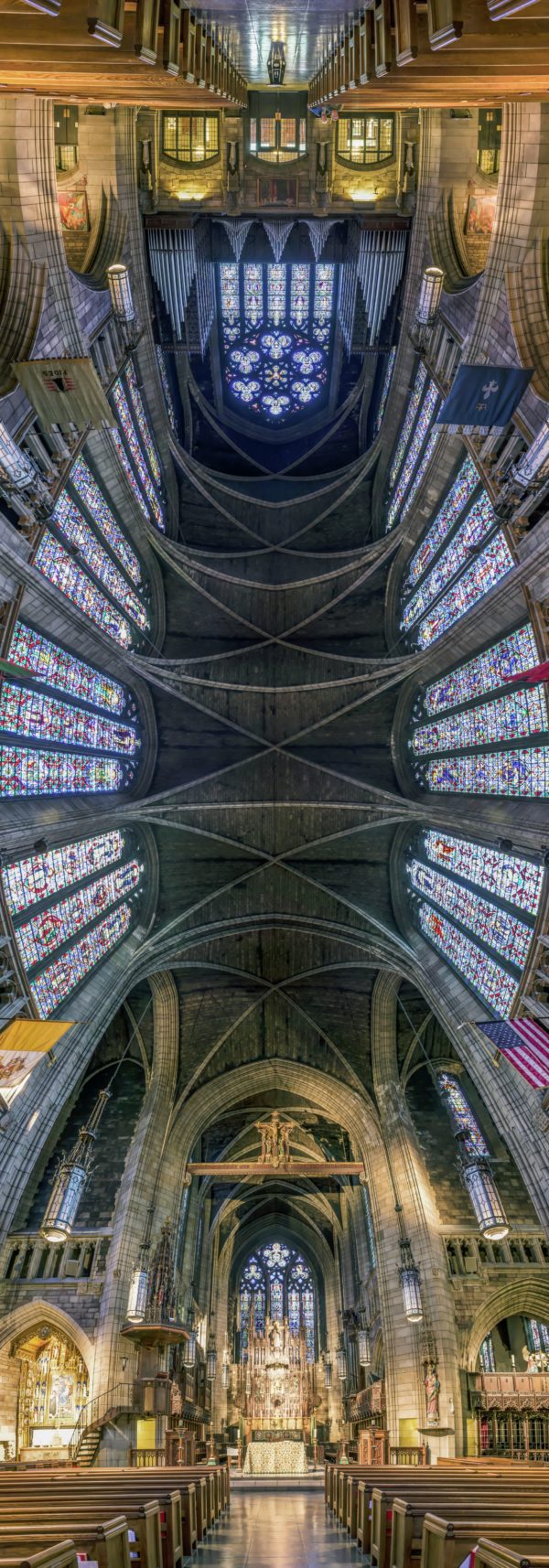 Vertical Panoramas Of Church Ceilings Richard Silver Arch O Com