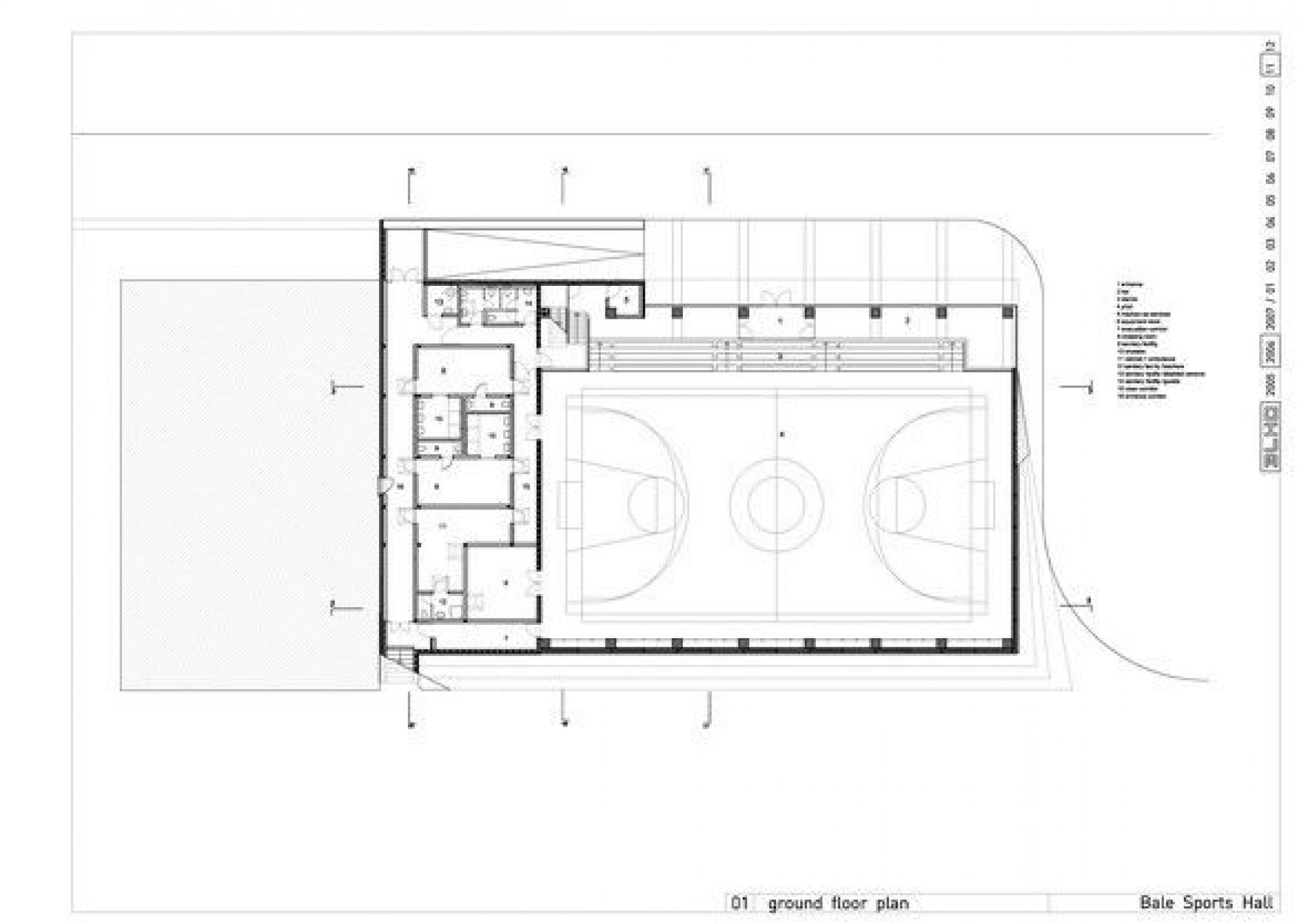 Sports Hall Bale | 3LHD - Arch2O.com