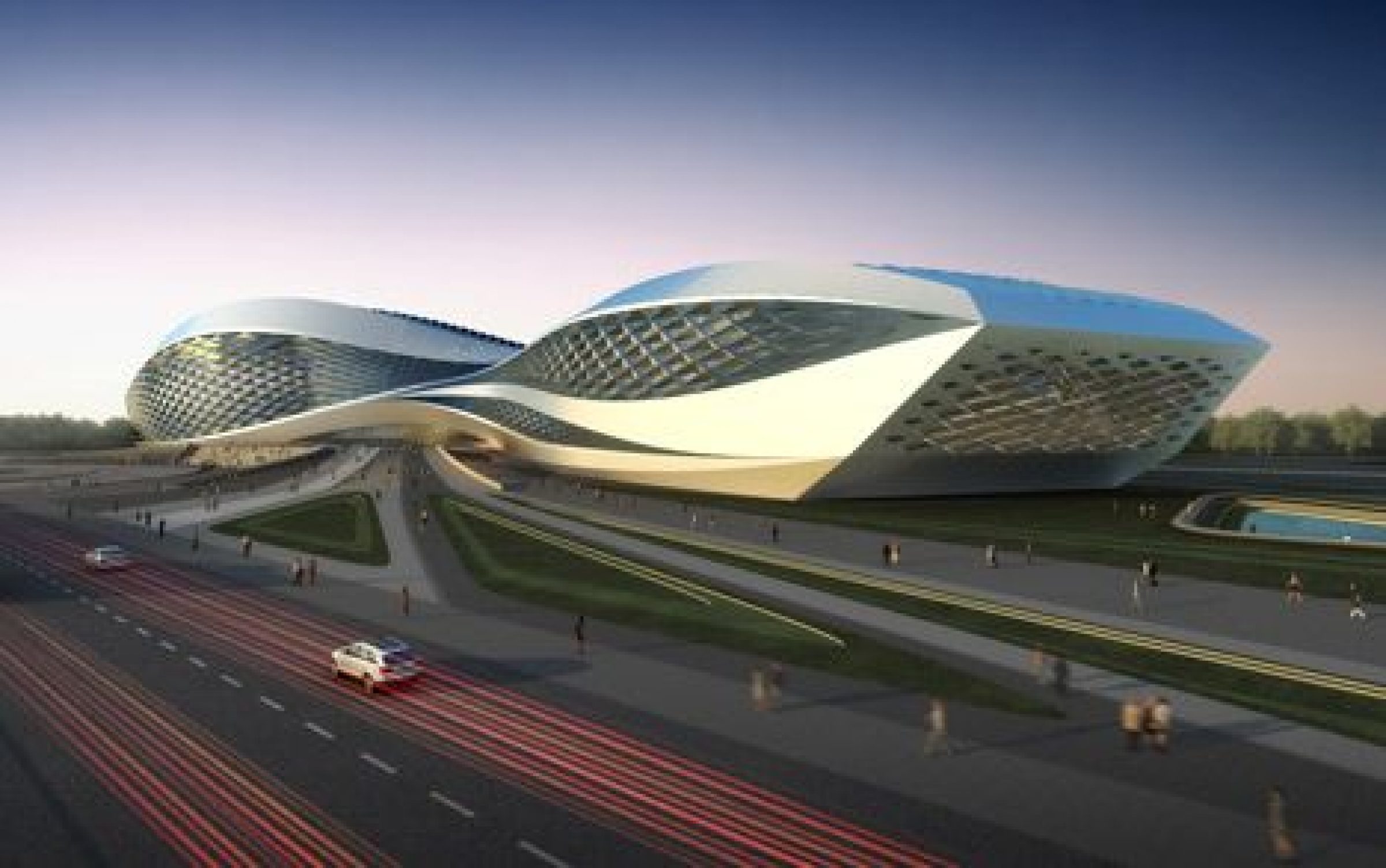 Zaha Hadid Sketch Zaha Hadid Architects Chengdu Art Center Centre | The ...