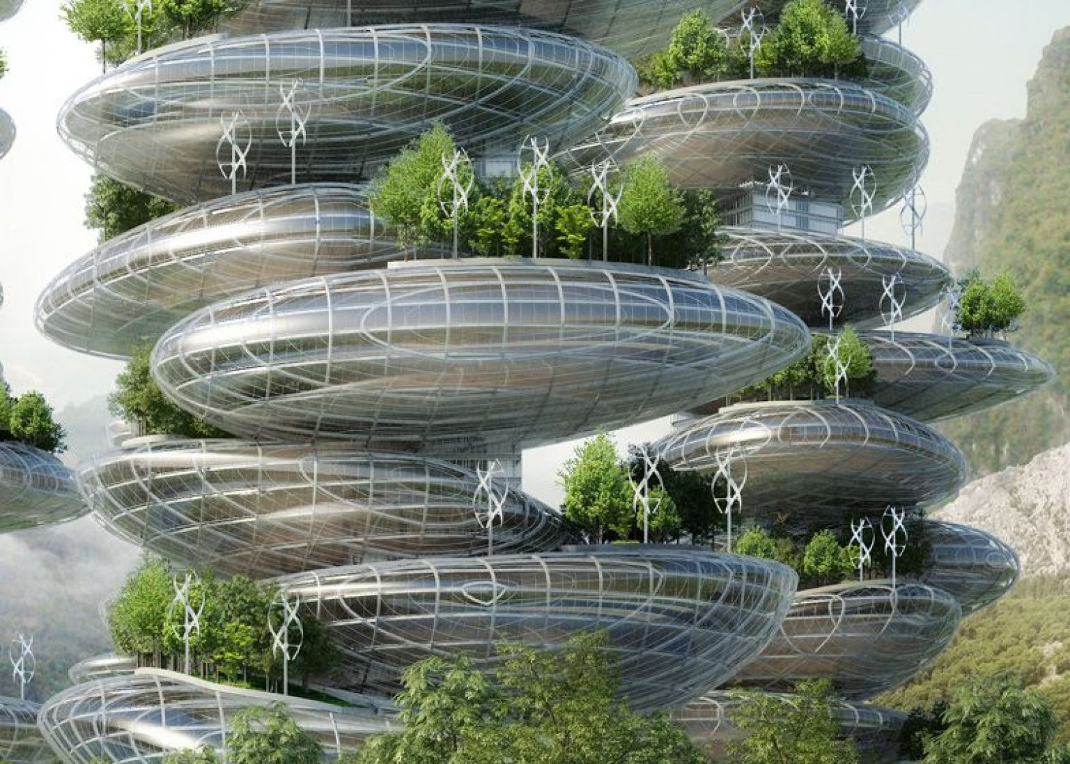 Asian Cairns | Vincent Callebaut Architectures - Arch2O.com