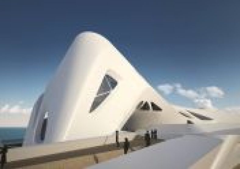 Nuragic And Contemporary Art Museum Zaha Hadid Architects Arch2O Com