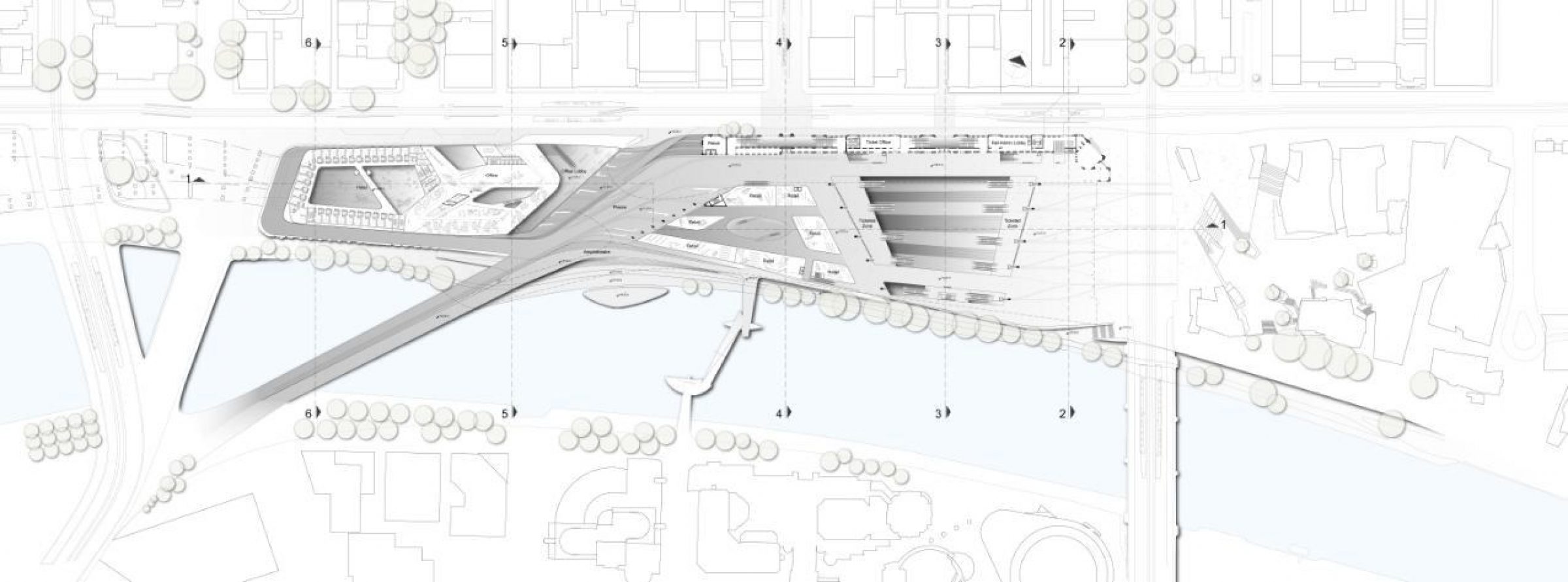 Proposal: Flinders Street Station Competition | Zaha Hadid Architects ...