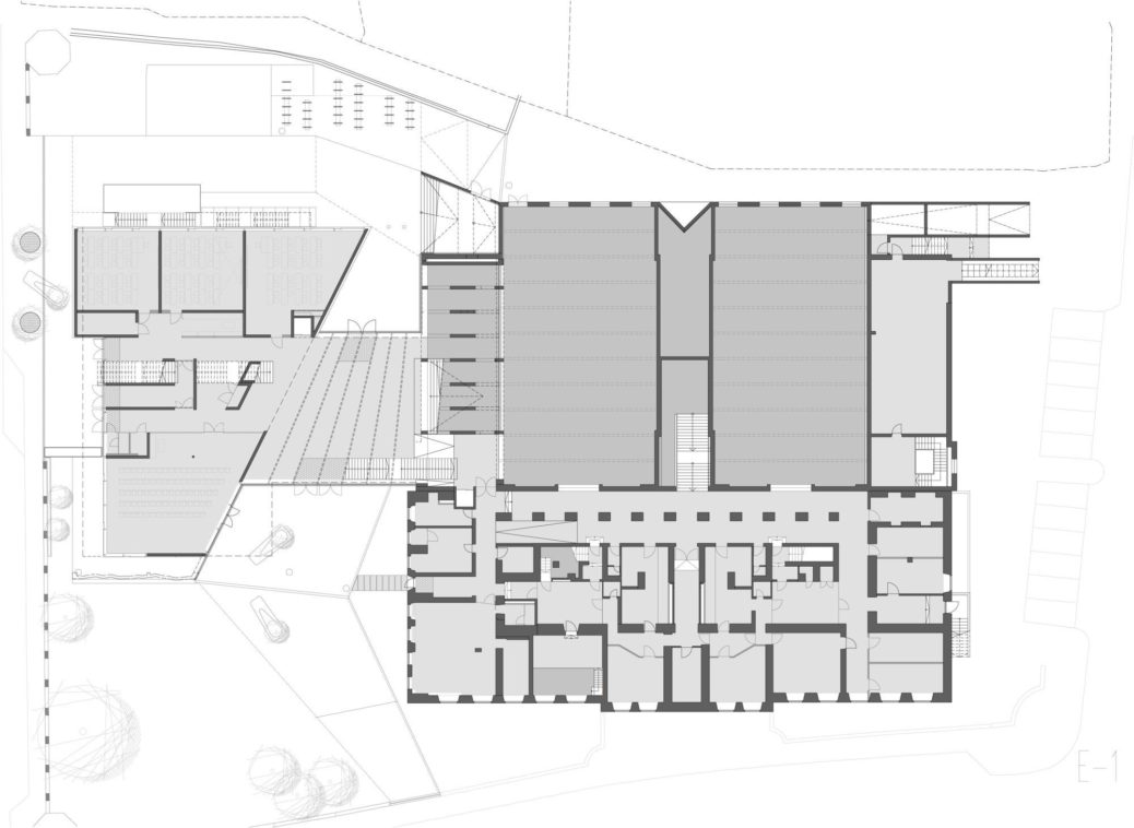 High School Crinkled Wall | Wiesflecker Architecture - Arch2O.com