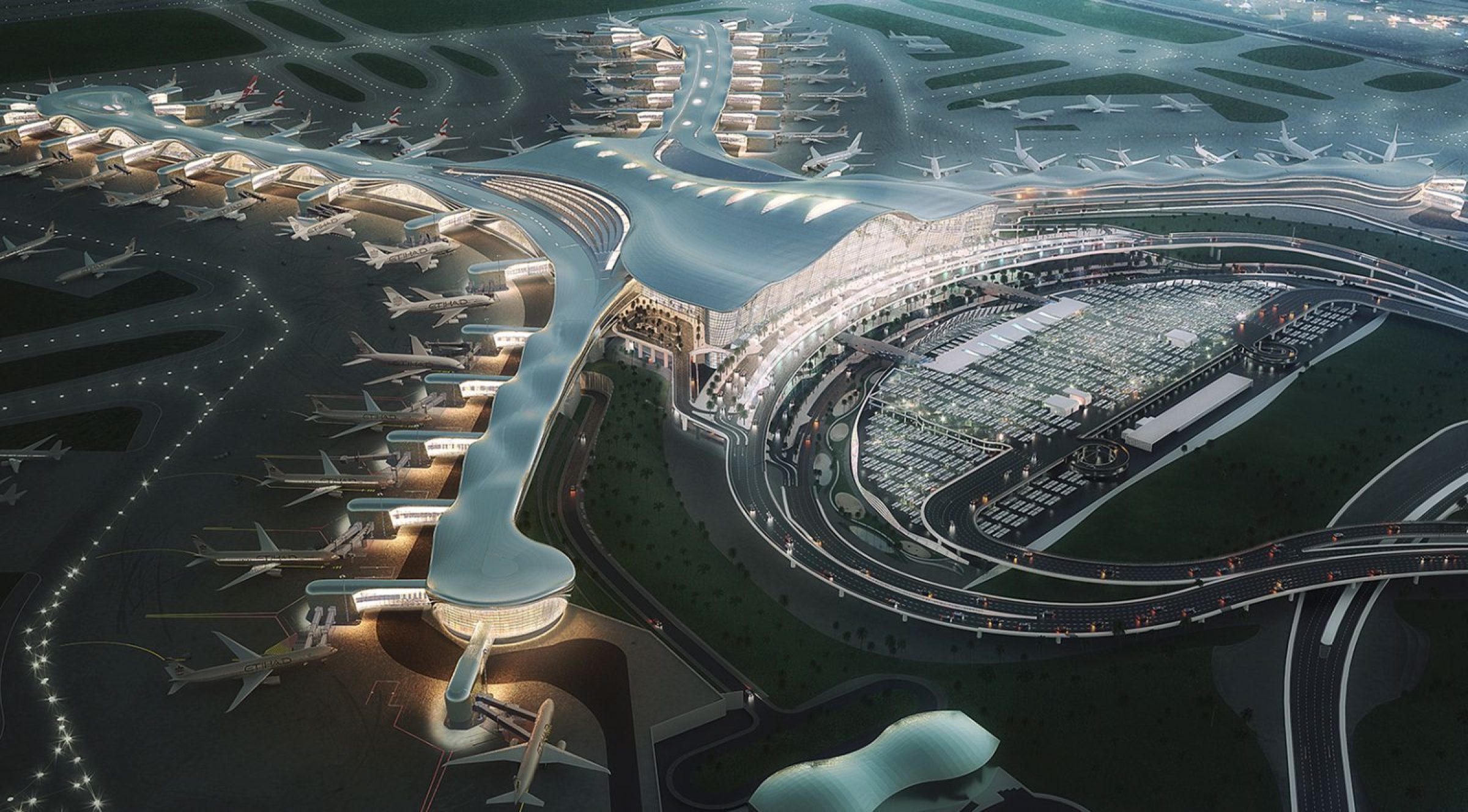 Abu Dhabi Airport Complex | Kohn Pedersen Fox - Arch2O.com