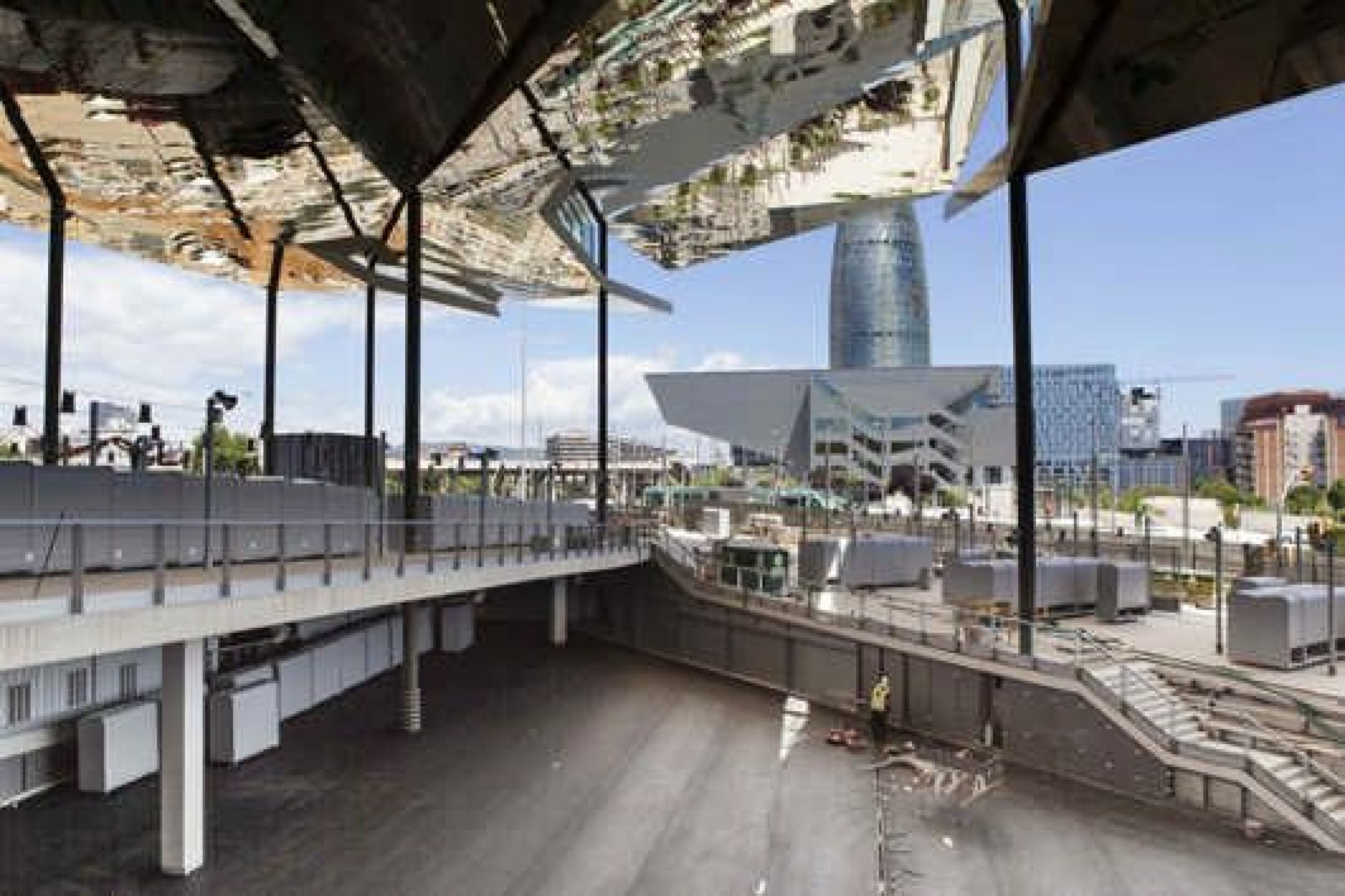 Reflective Roofs, Barcelona Encants Flea Market | B720 Architects ...