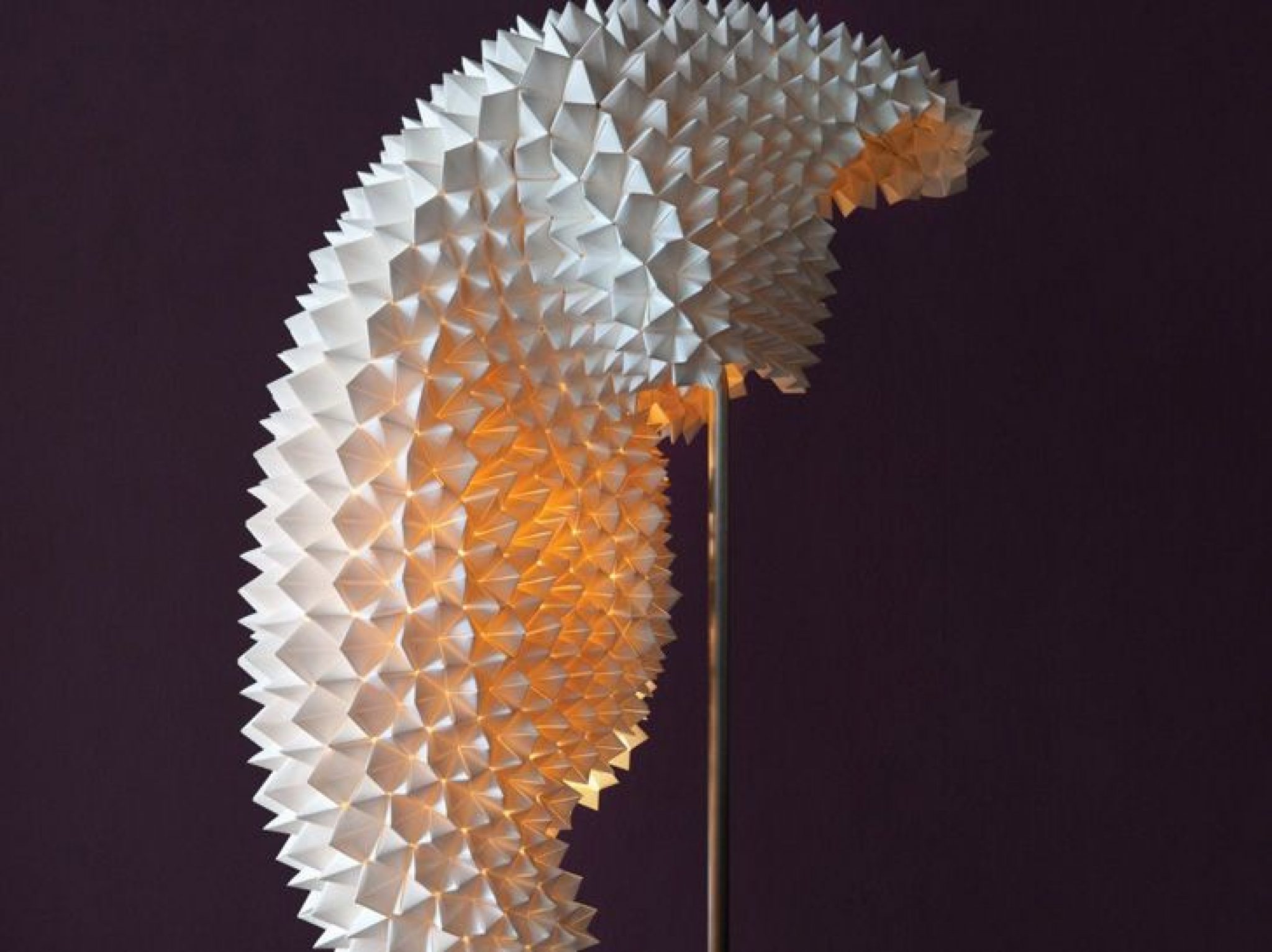 Sculpting light | Luisa Robinson’s Dragon tail lamps - Arch2O.com