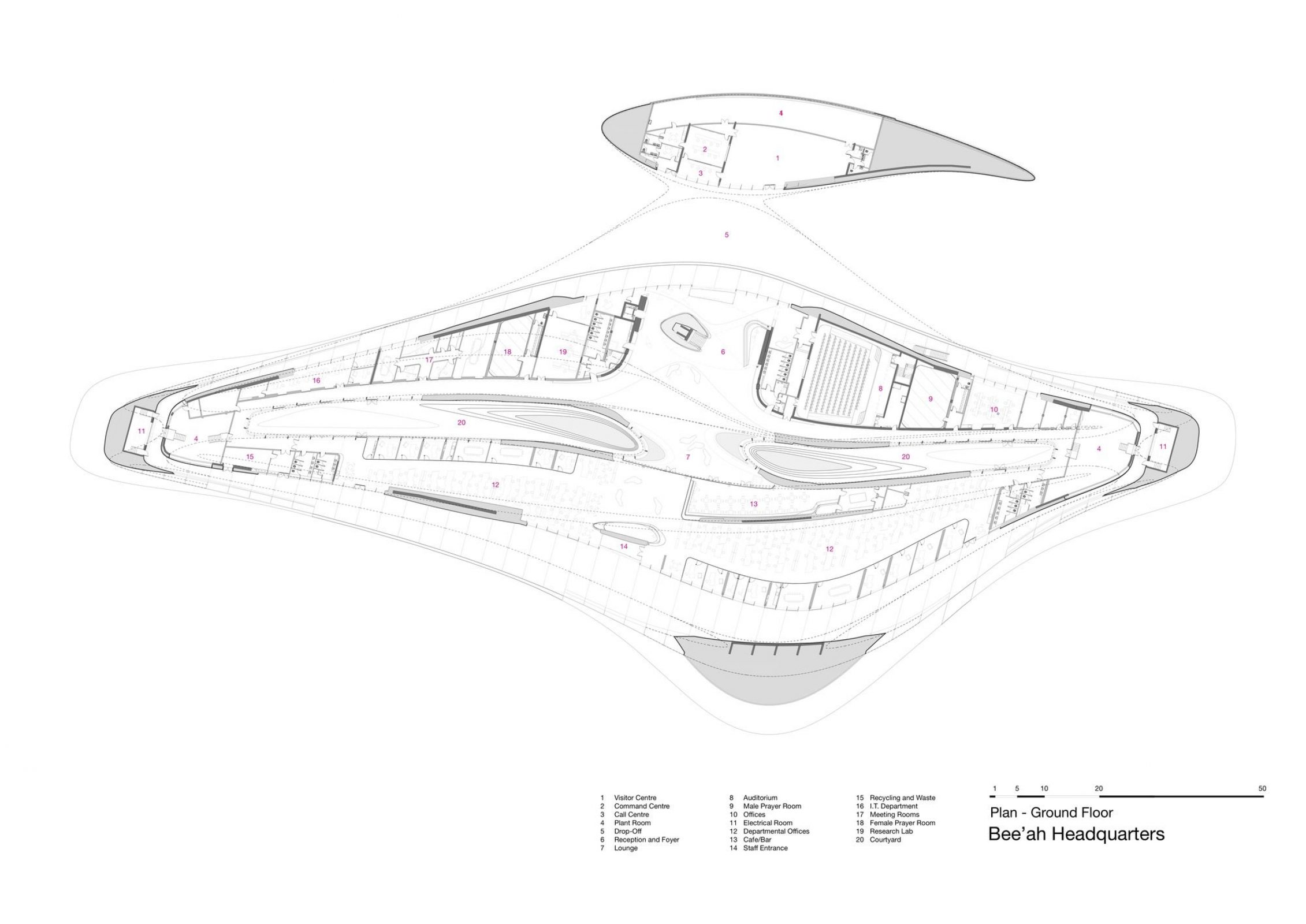 Bee'ah New Headquarters | Zaha Hadid Architects - Arch2O.com