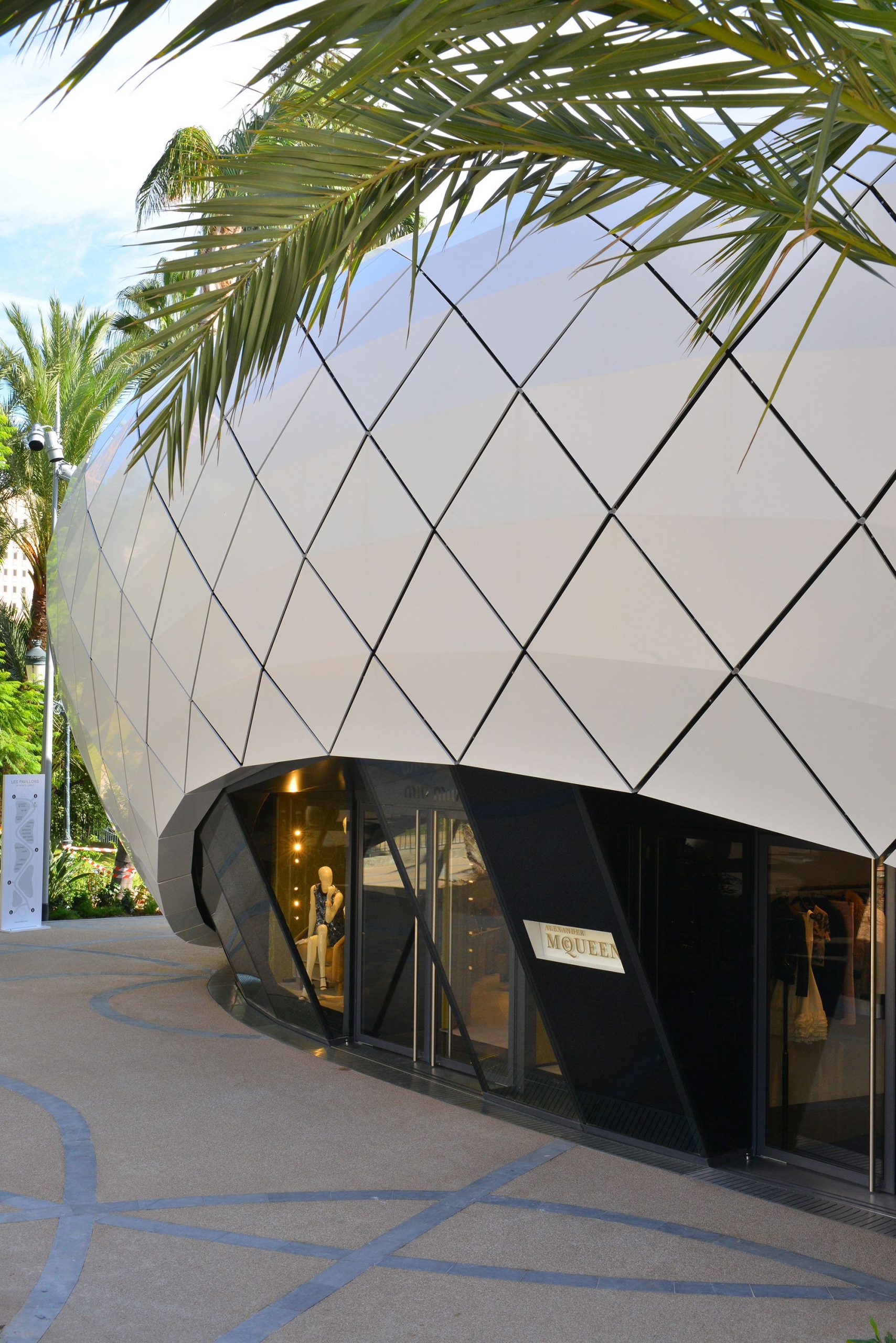 Monaco, Monte Carlo, Les Pavillions, Luxury Shops, Shopping Center