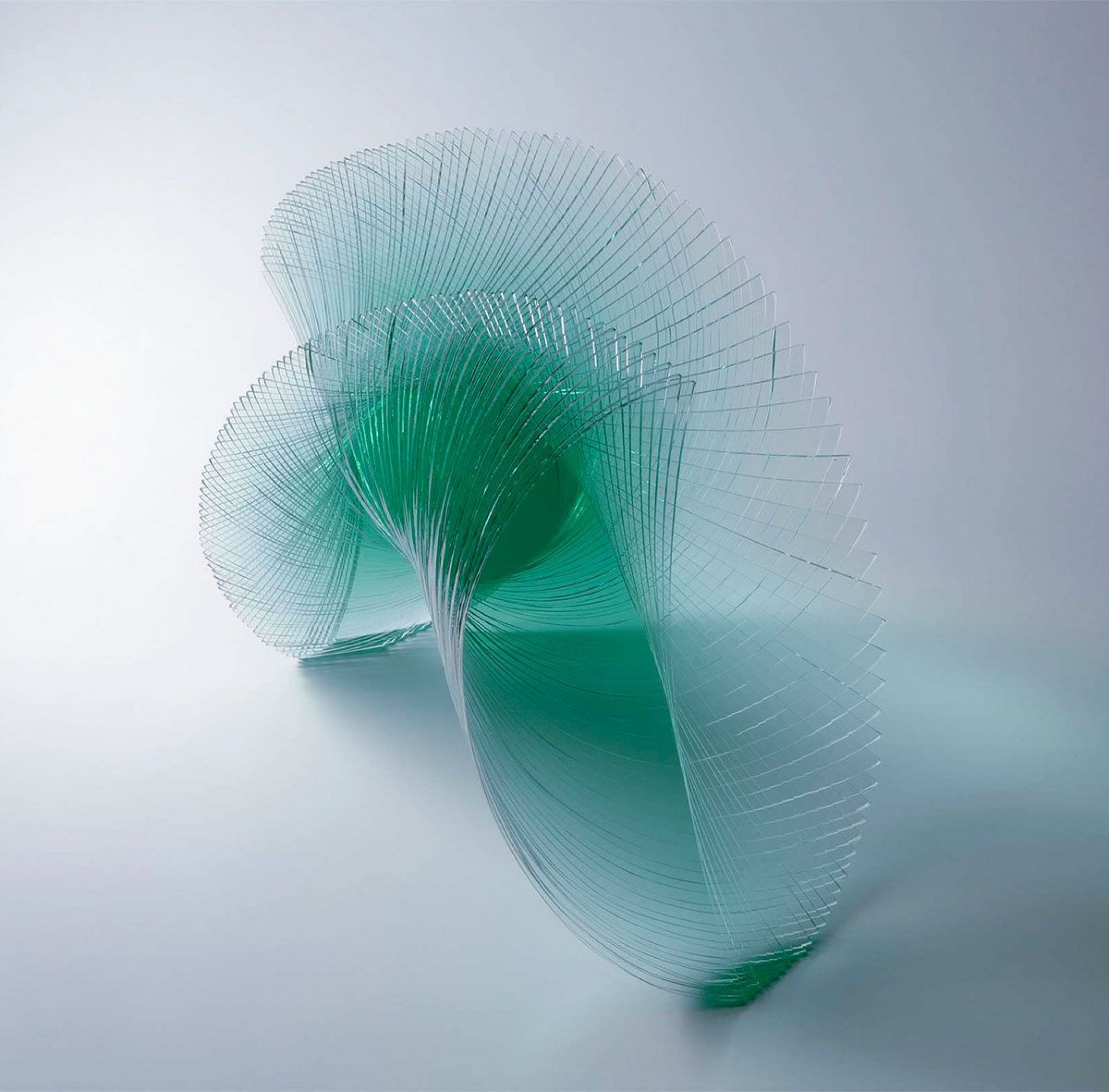 Layered Glass Sculptures Niyoko Ikuta