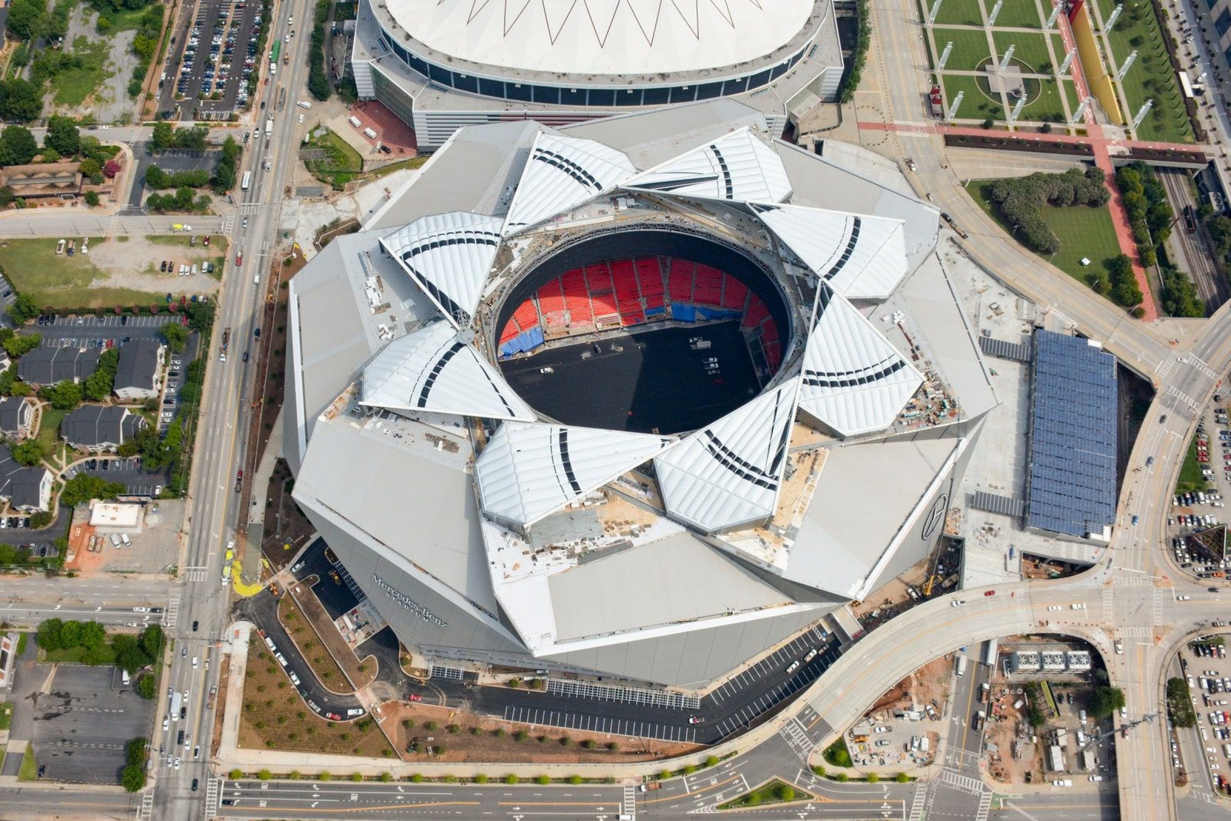 Atlanta Falcons' New Stadium 360 Architecture (HOK)