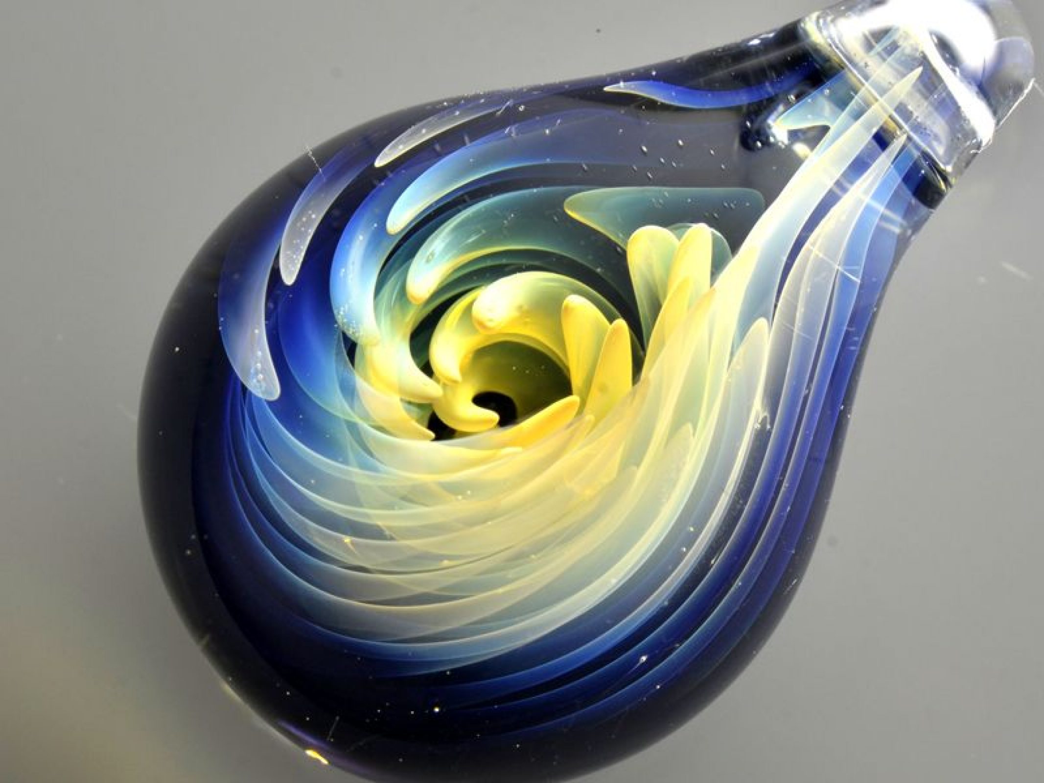 Фаллоимитатор Sexus Glass стеклянный, бесцветный, 17,5 см 912039 - Sexus Glass - Цветные - Купить