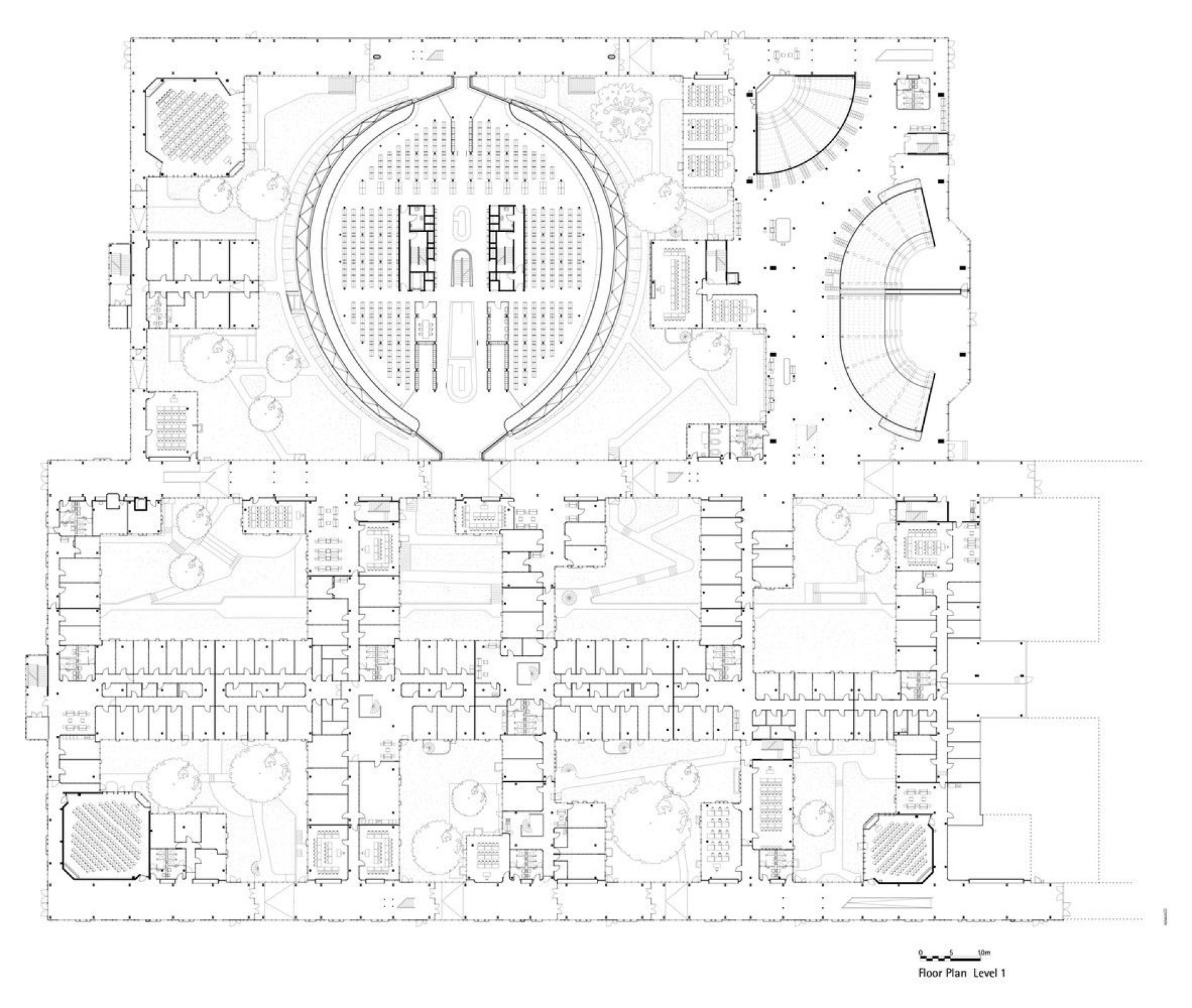 Free University Philology Library | Foster And Partners - Arch2O.com