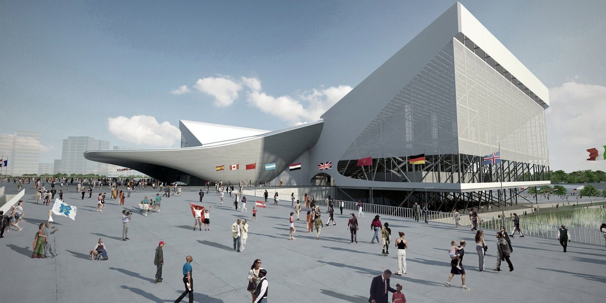 London Aquatics Centre | Zaha Hadid Architects - Arch2O.com