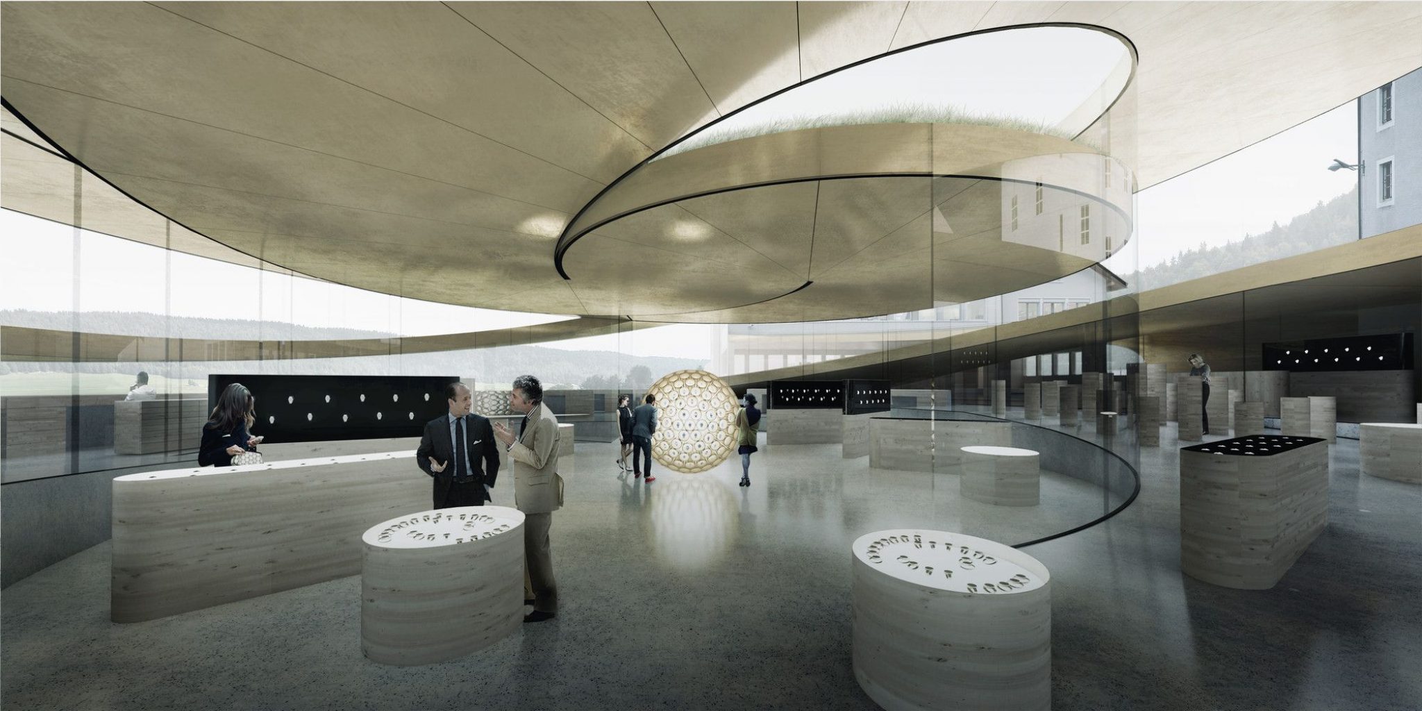 Swiss Spiraling Watch Museum | BIG - Arch2O.com