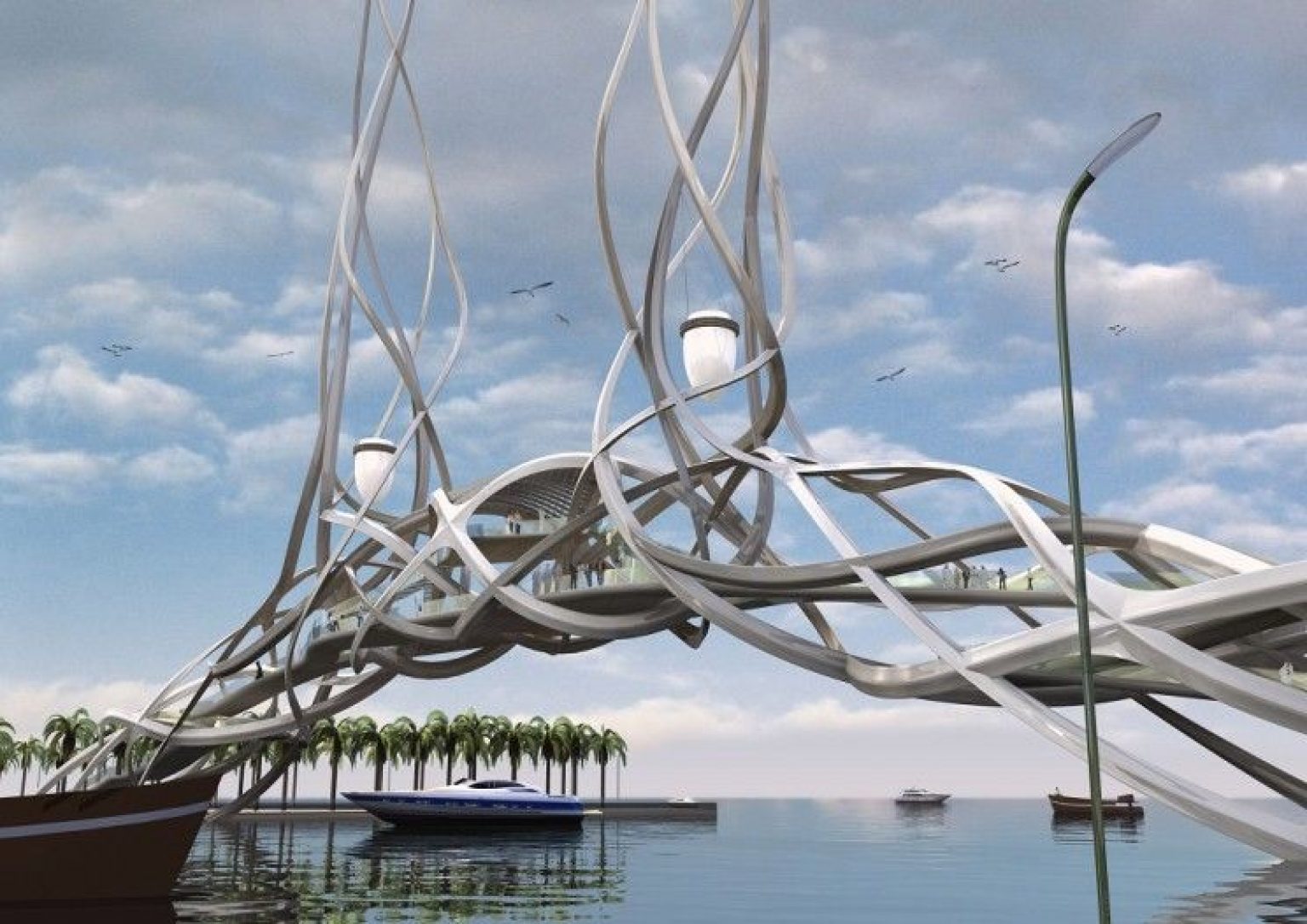 10 Extraordinary Neofuturistic Bridge Designs! - Arch2O.com