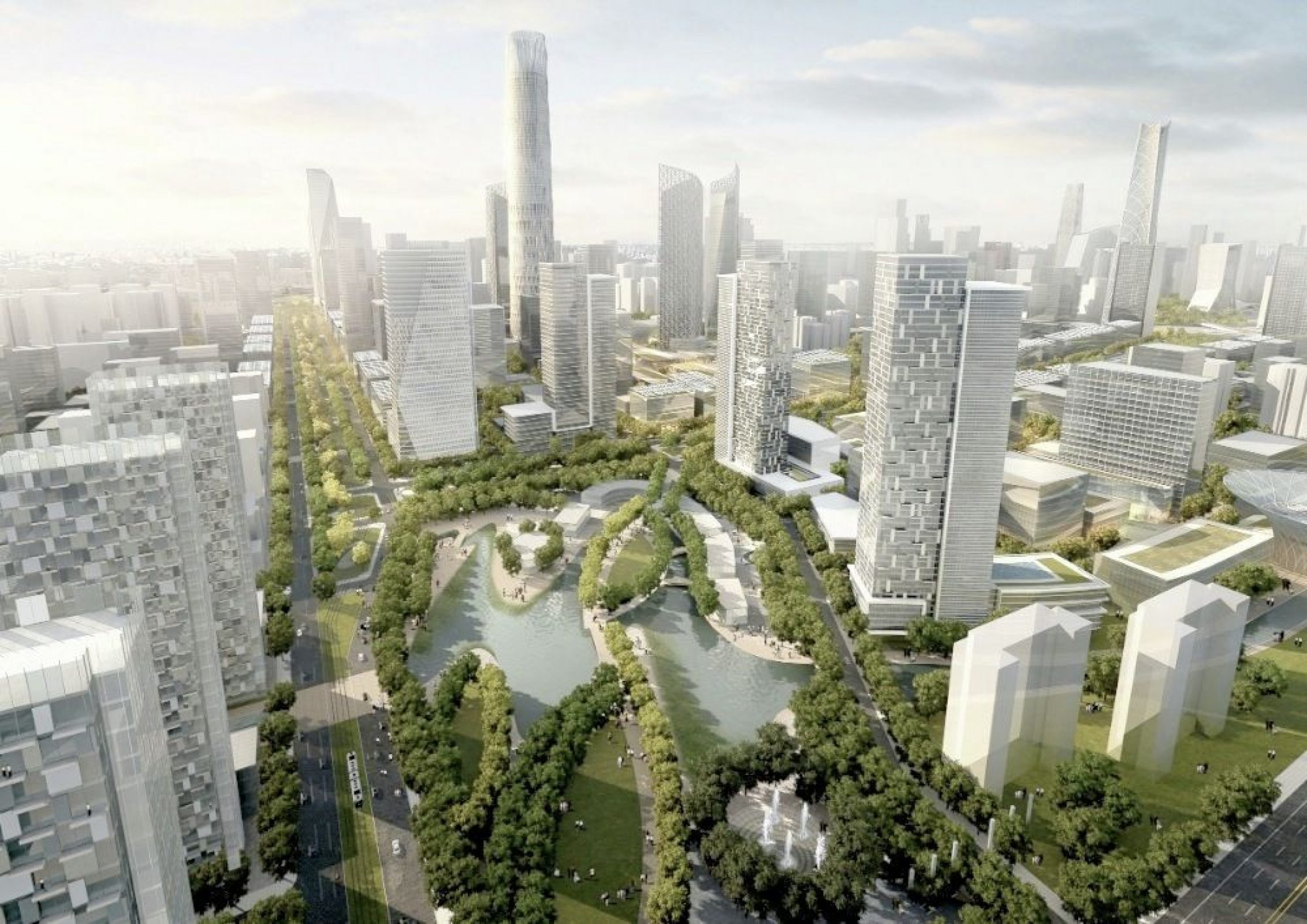 Beijing Central Business District Expansion | SOM - Arch2O.com