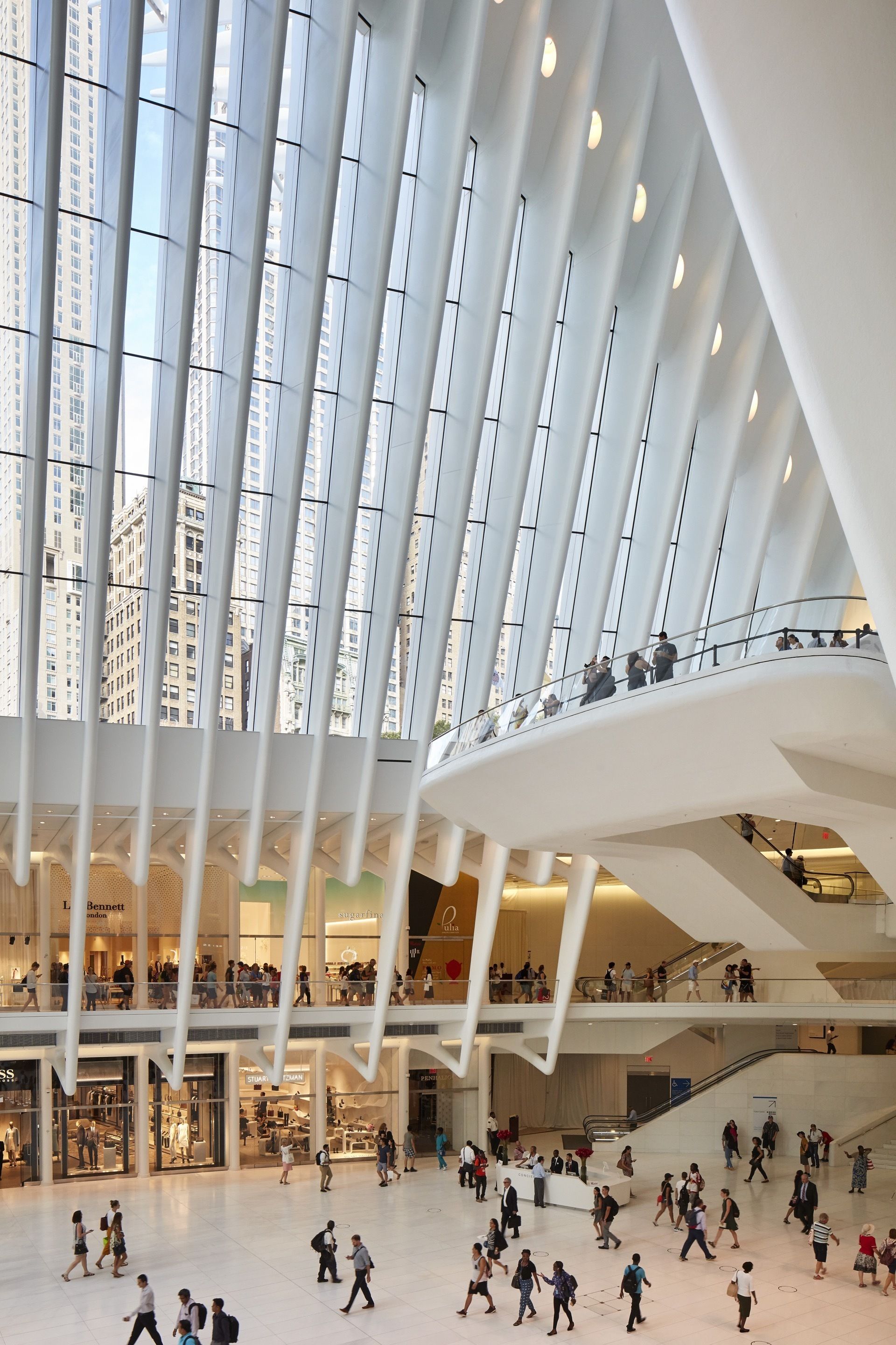 'Oculus NYC' World Trade Center Transportation Hub | Santiago Calatrava ...