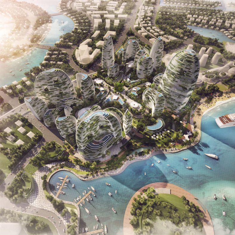 LAVA Reveals Runner-up Forest City Design in Malaysia - Arch2O.com