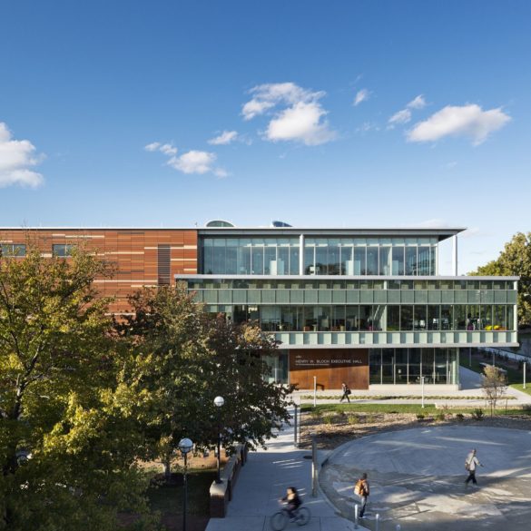 Henry W Bloch Executive Hall at University | BNIM + Moore Ruble Yudell ...