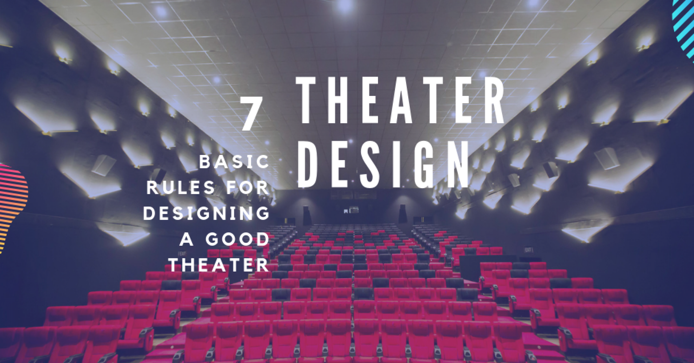 theatre stage design infographic