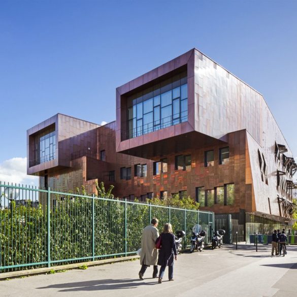 Music Conservatory In Paris' 17th Arrondissement | Basalt Architects ...