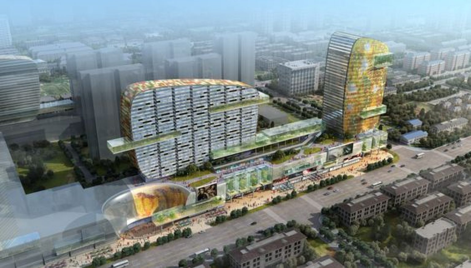 Xi’an Lijun Mall | AmphibianArc - Arch2O.com