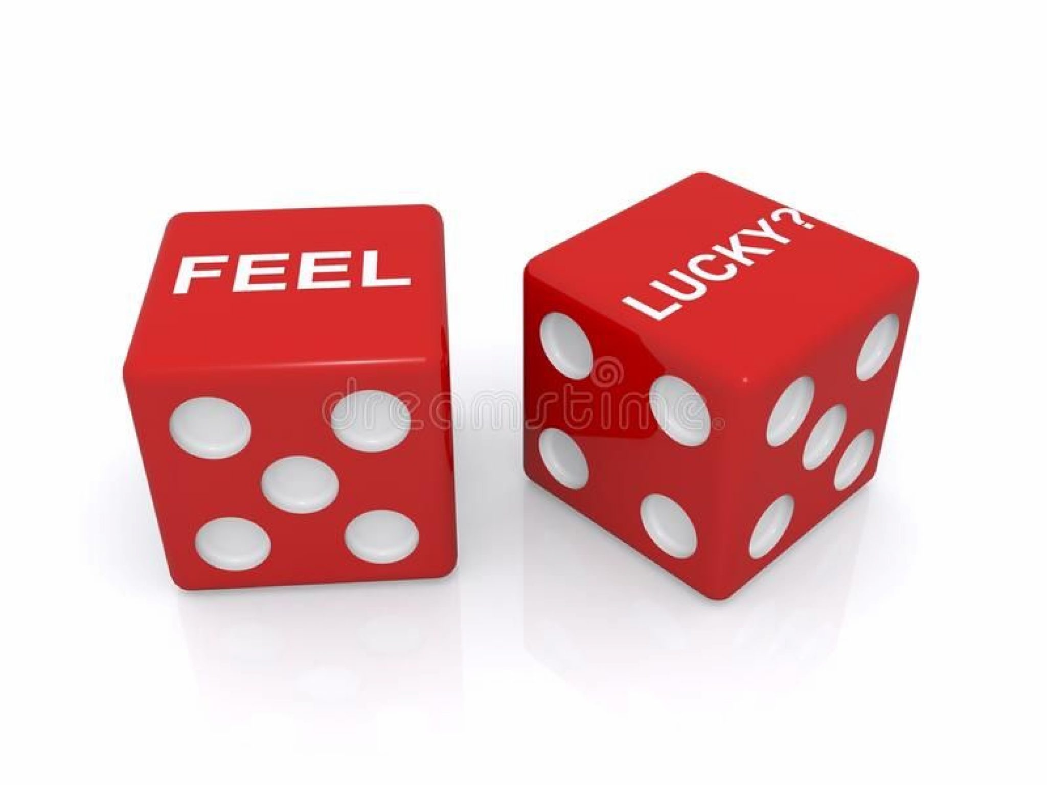 Lucky dice. Красная плашка. Chance Cube.