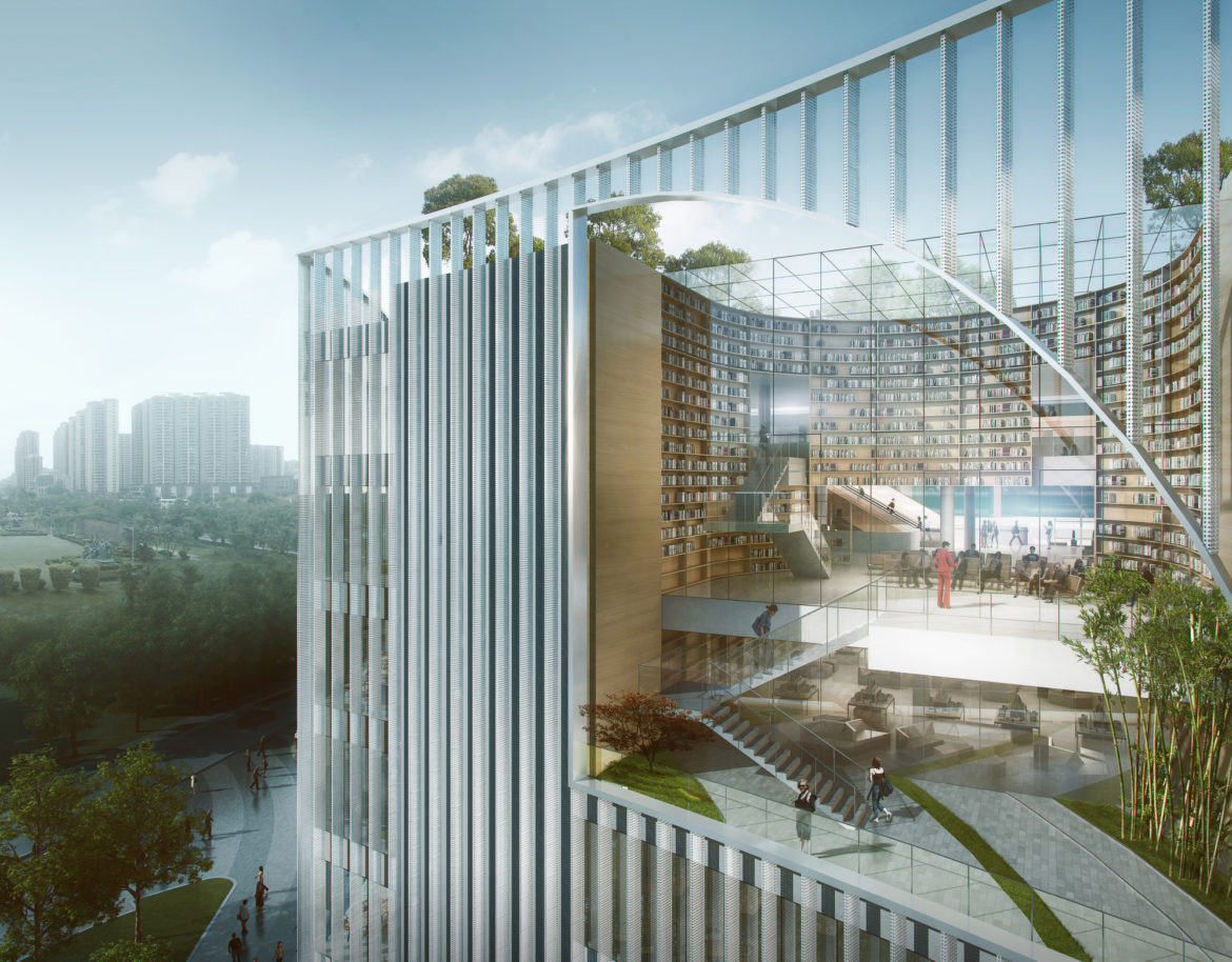 Atelier Global Designs Shenzhen Book City After Winning Contest ...