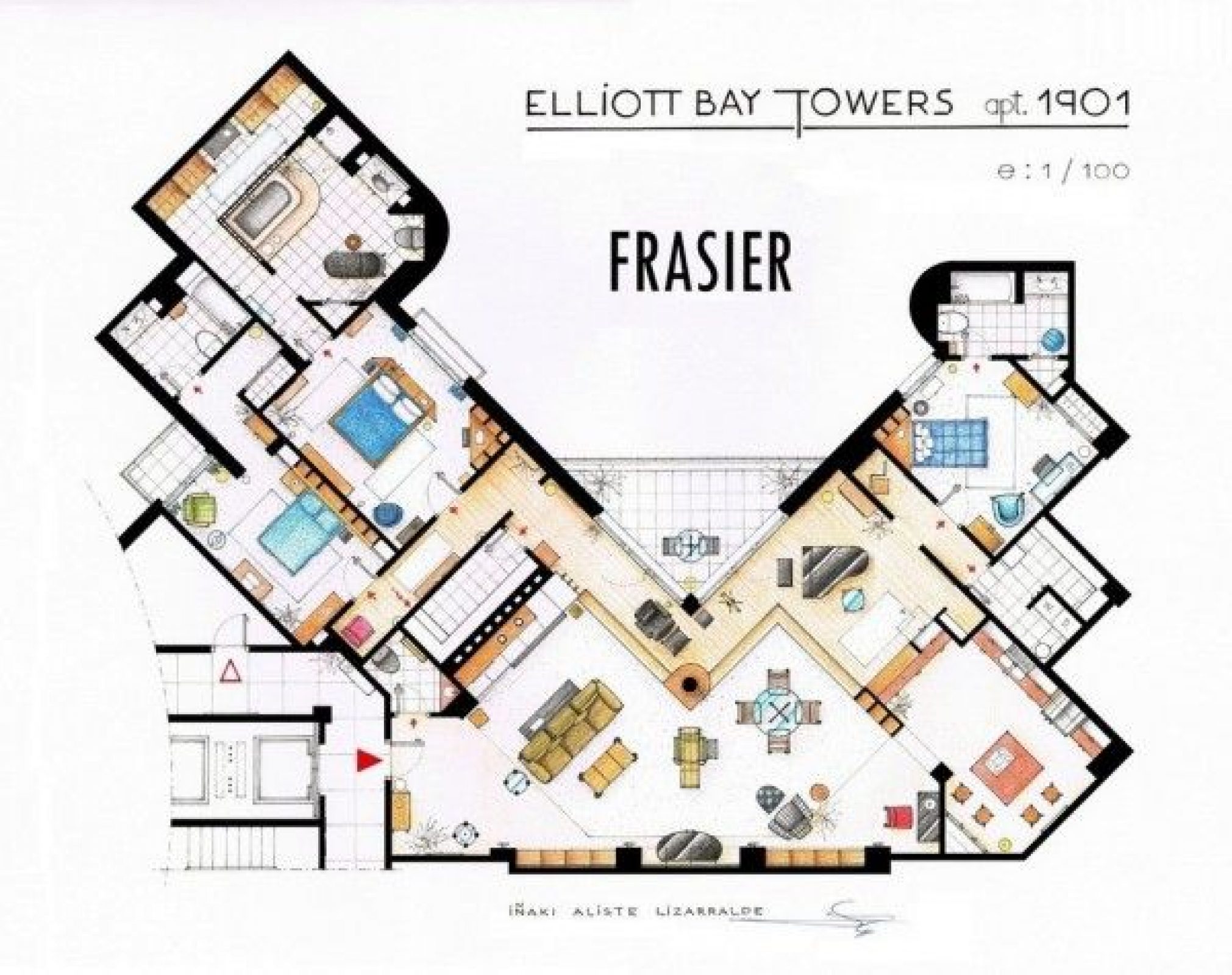 25-perfectly-detailed-floor-plans-of-homes-from-popular-tv-shows-arch2o