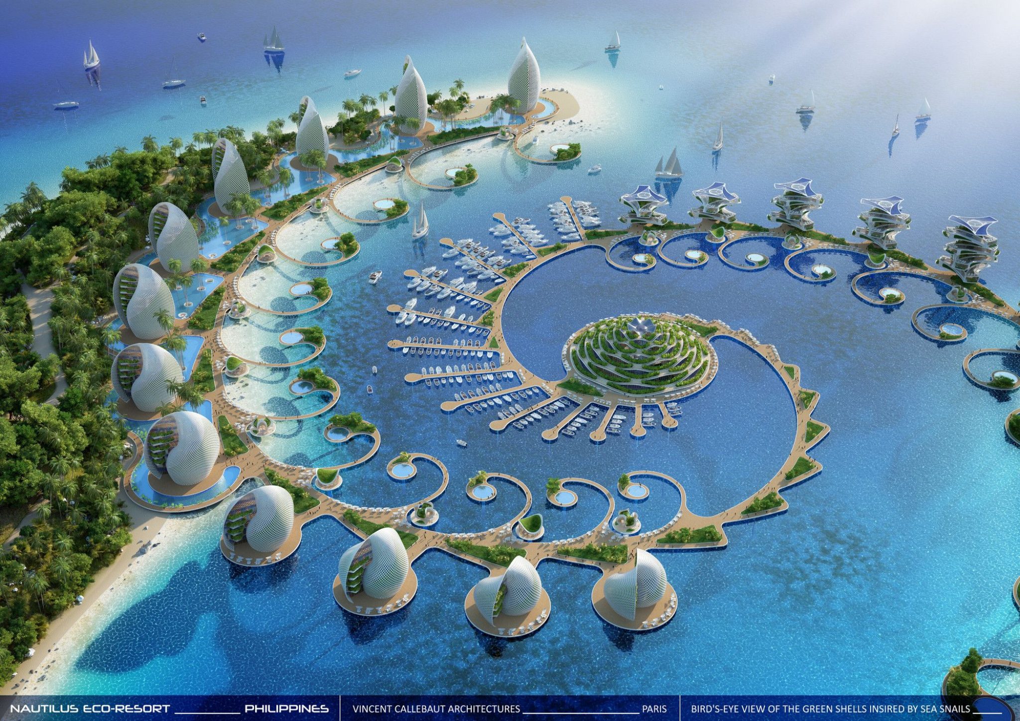 NAUTILUS ECO-RESORT | Vincent Callebaut Architectures - Arch2O.com