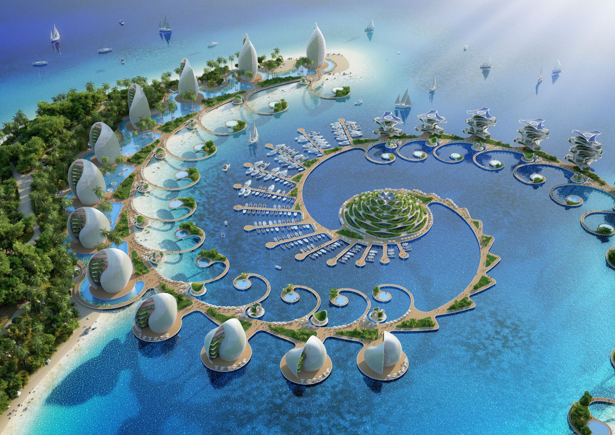 NAUTILUS ECO-RESORT | Vincent Callebaut Architectures - Arch2O.com