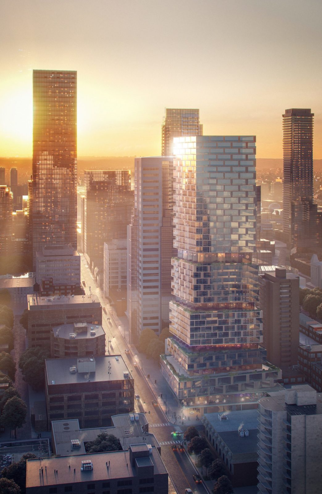 3XN Reveals Design of New High-rise Tower in Toronto - Arch2O.com