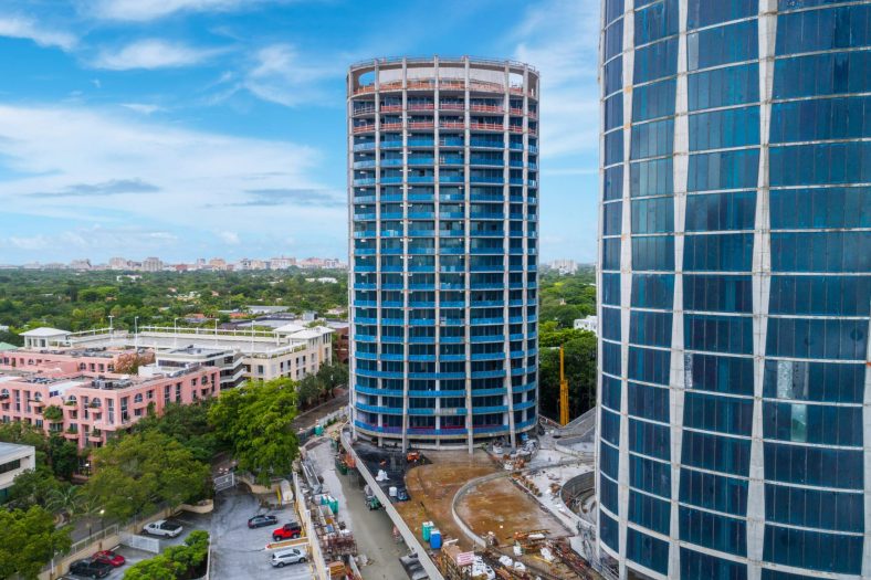 New Photos Reveal OMA’s Triplet Towers Undergoing Construction in Miami ...