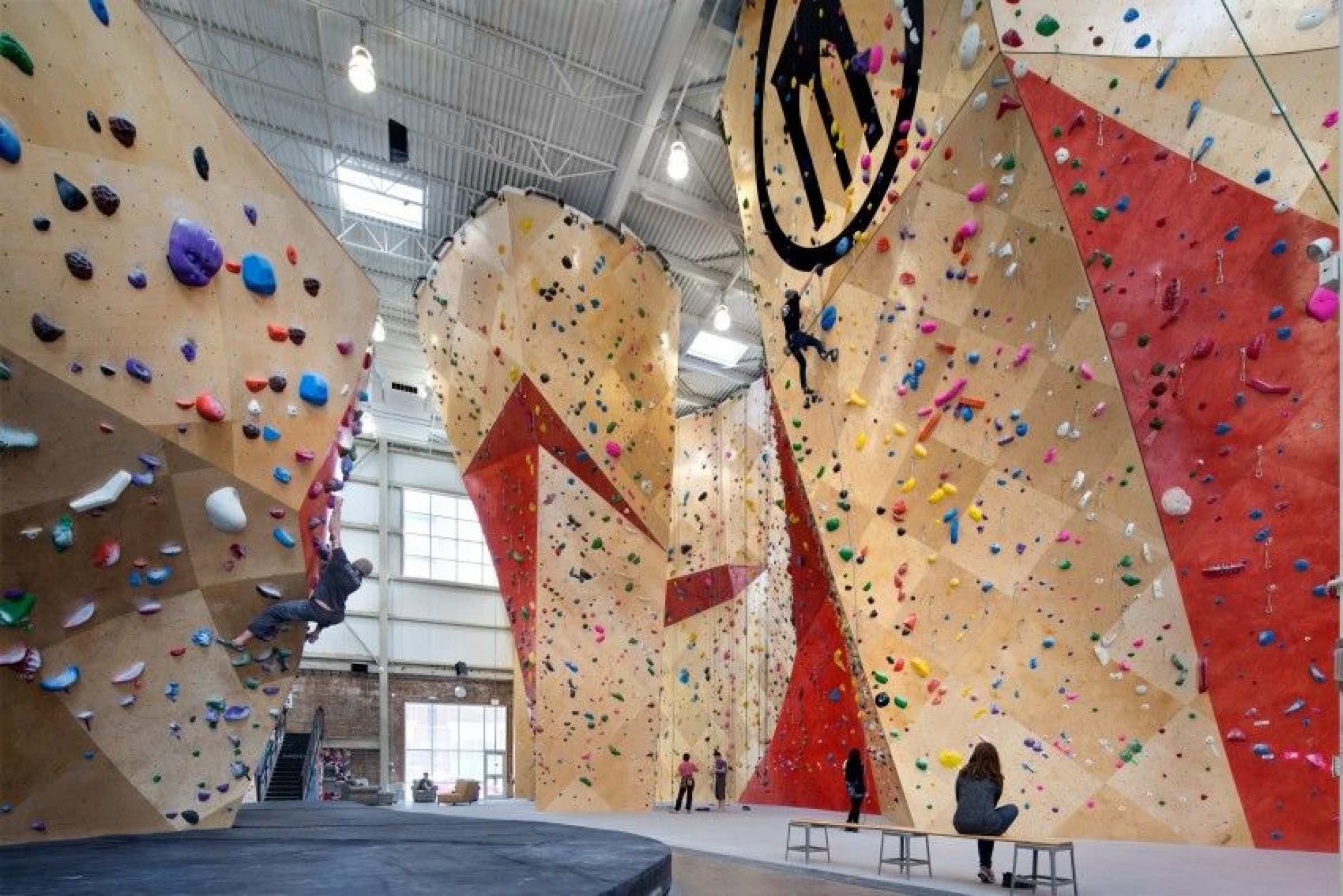 Rock Climbers’ Haven: Indoor Rock Climbing Facilities Bring Mountains ...