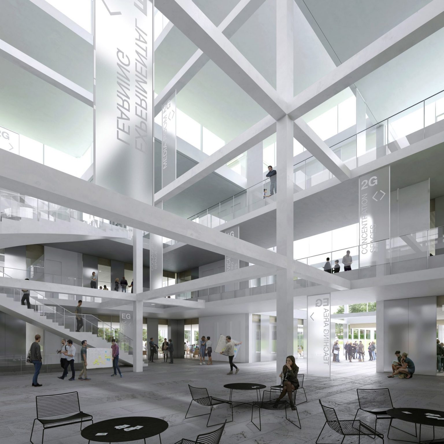 Sou Fujimoto Designs the HSG Learning Center in Switzerland - Arch2O.com