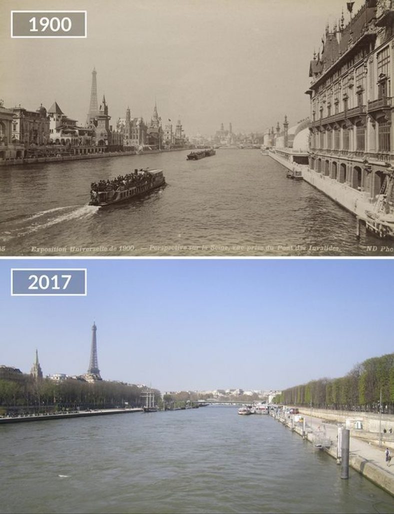 9 Paris Photos Showing The City's Transformation in Last 100 Years ...