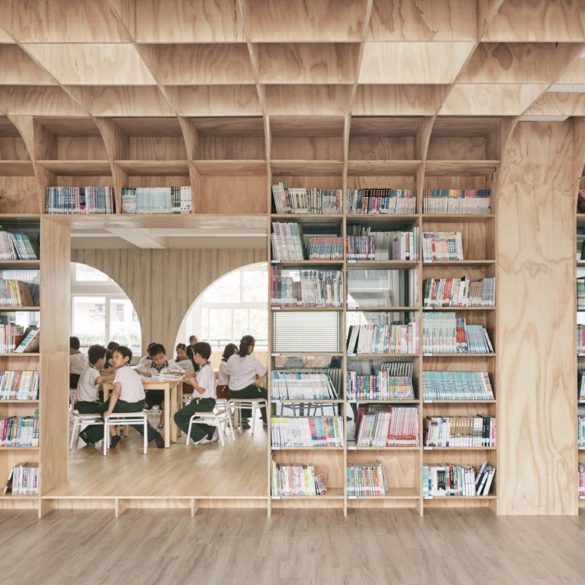 Lishin Elementary School Library | TALI DESIGN - Arch2O.com