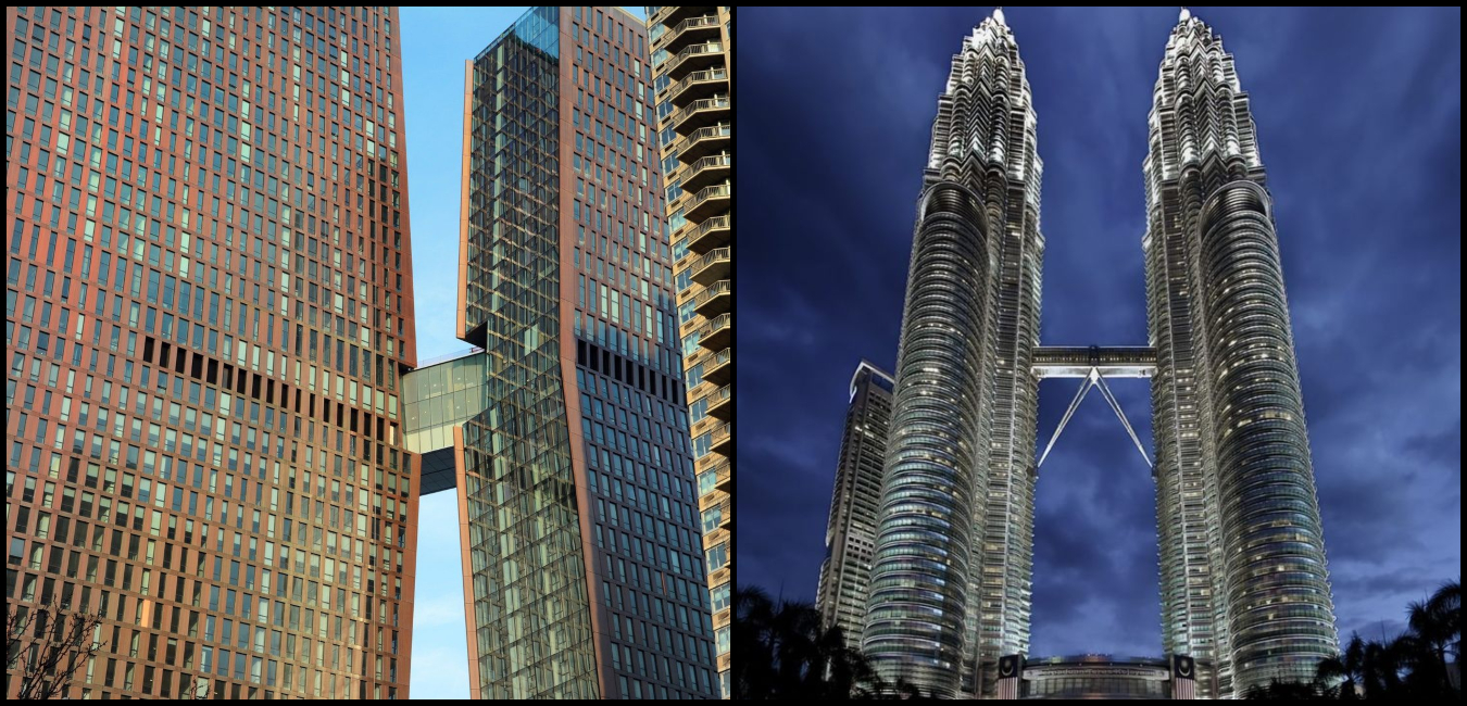 8 Impressive and Thrilling Buildings With a Sky Bridge 