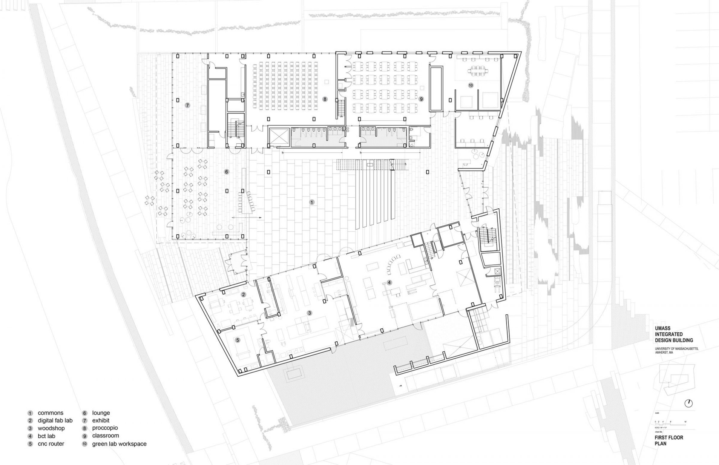 University of Massachusetts Amherst Design Building | Leers Weinzapfel ...