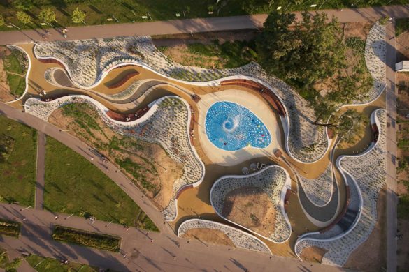 Jaworznickie Planty Water Playground | RS + Robert Skitek - Arch2O.com