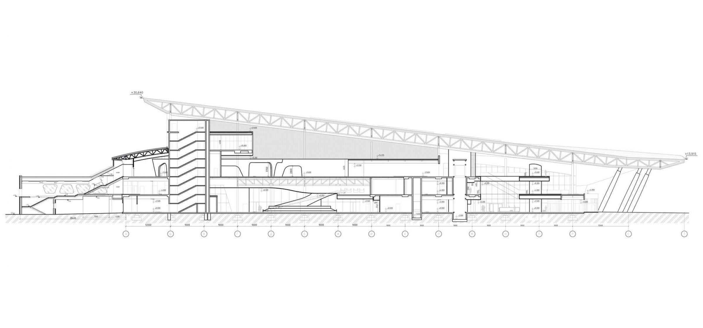 Kurumoch International Airport and VIP-Lounges | Nefa Architects ...