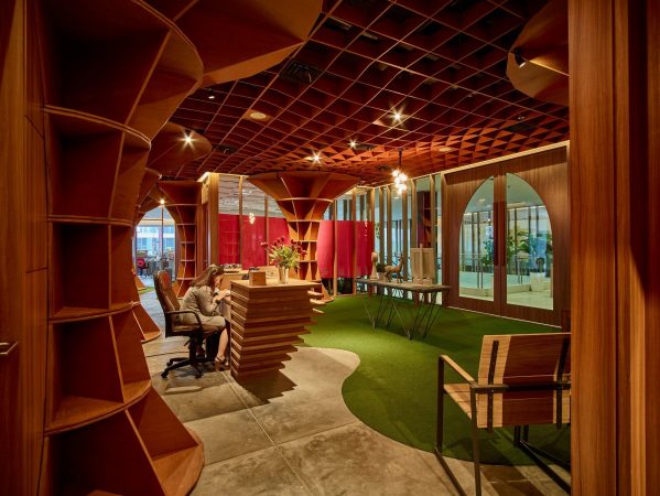 Parabolic Plywood Office | RAW Architecture - Arch2O.com