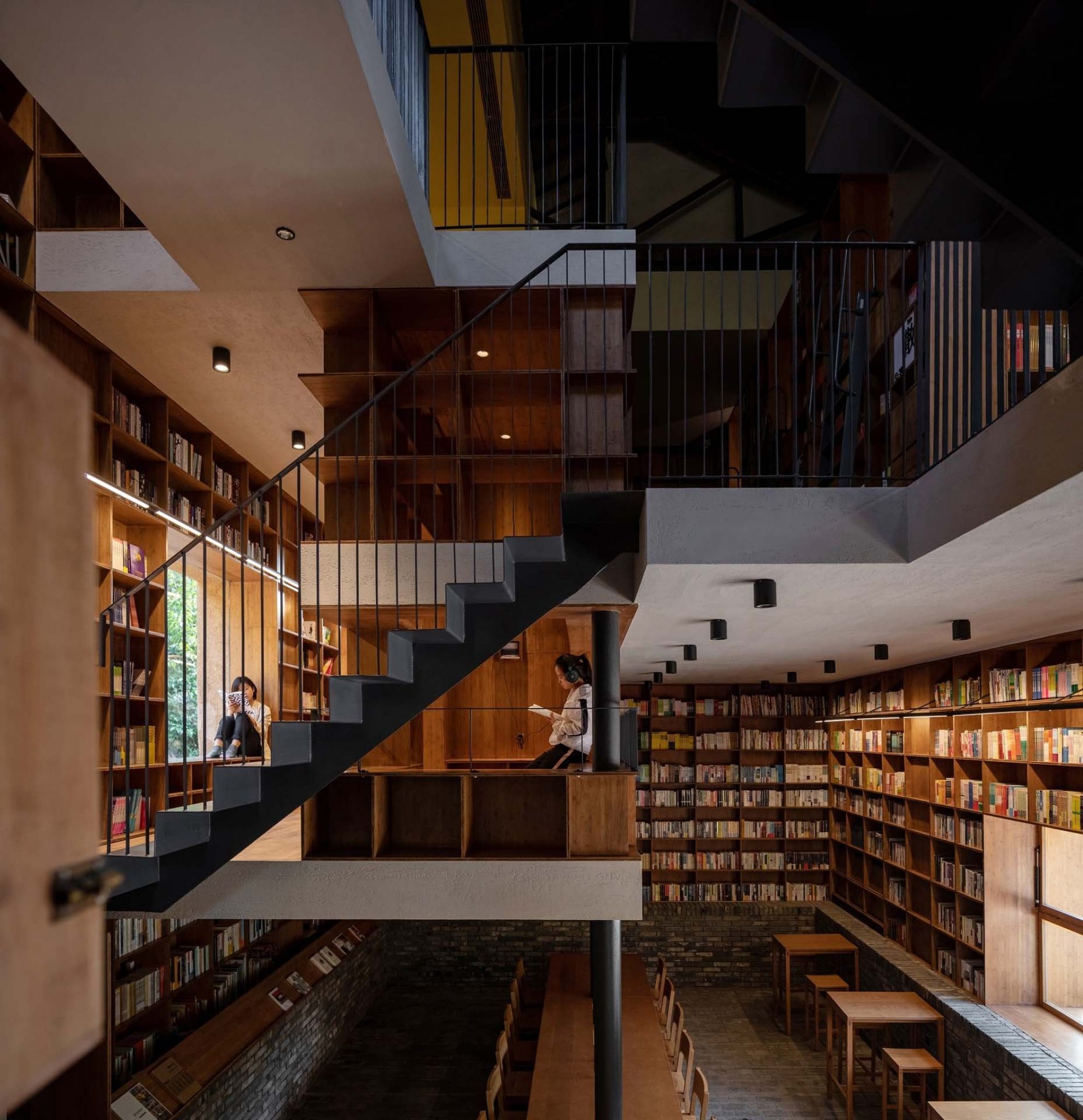 Capsule Hotel and Bookstore in Village Qinglongwu | Atelier tao+c ...