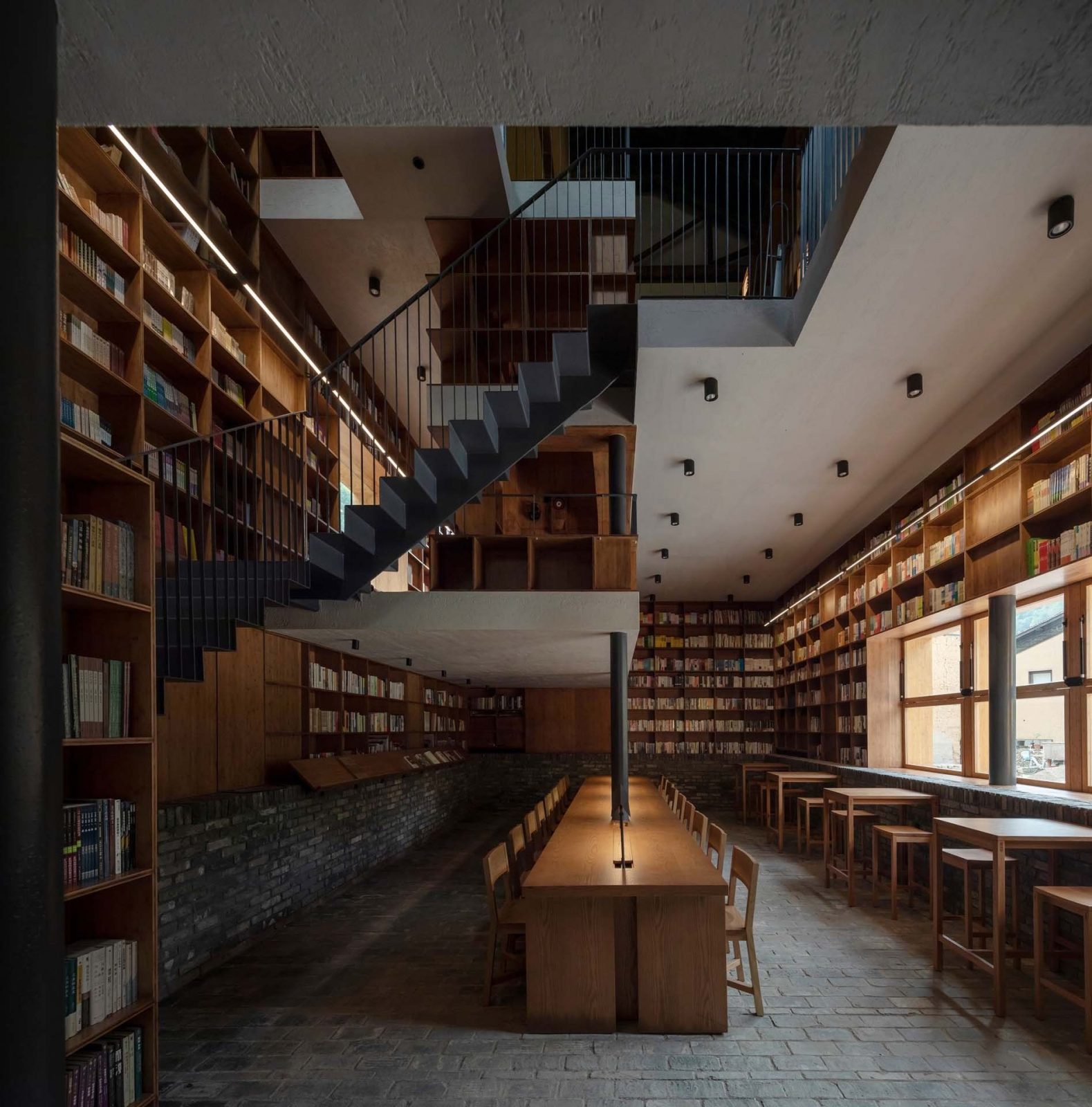 Capsule Hotel and Bookstore in Village Qinglongwu | Atelier tao+c ...