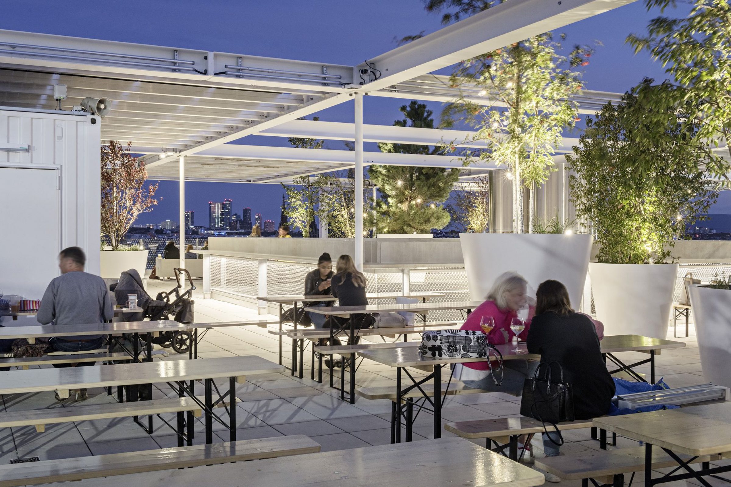New IKEA Shop and Hostel with Public Roof | Querkraft Architekten ...
