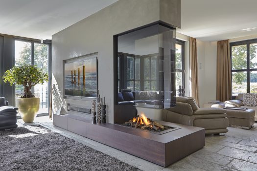 20 Alluring Modern Fireplace Design Ideas That Will Warm Your Heart ...